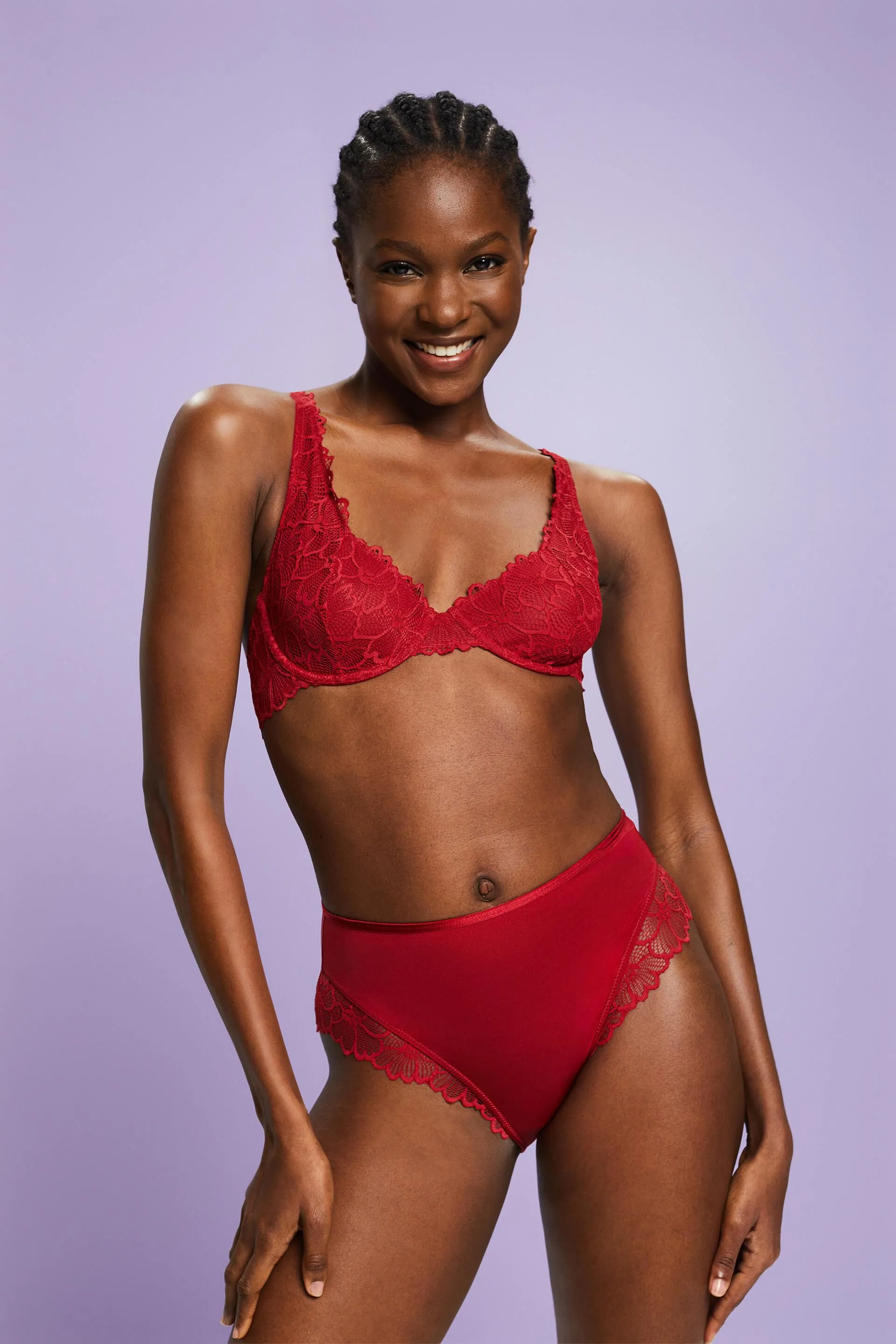 Reggiseno in pizzo con ferretto