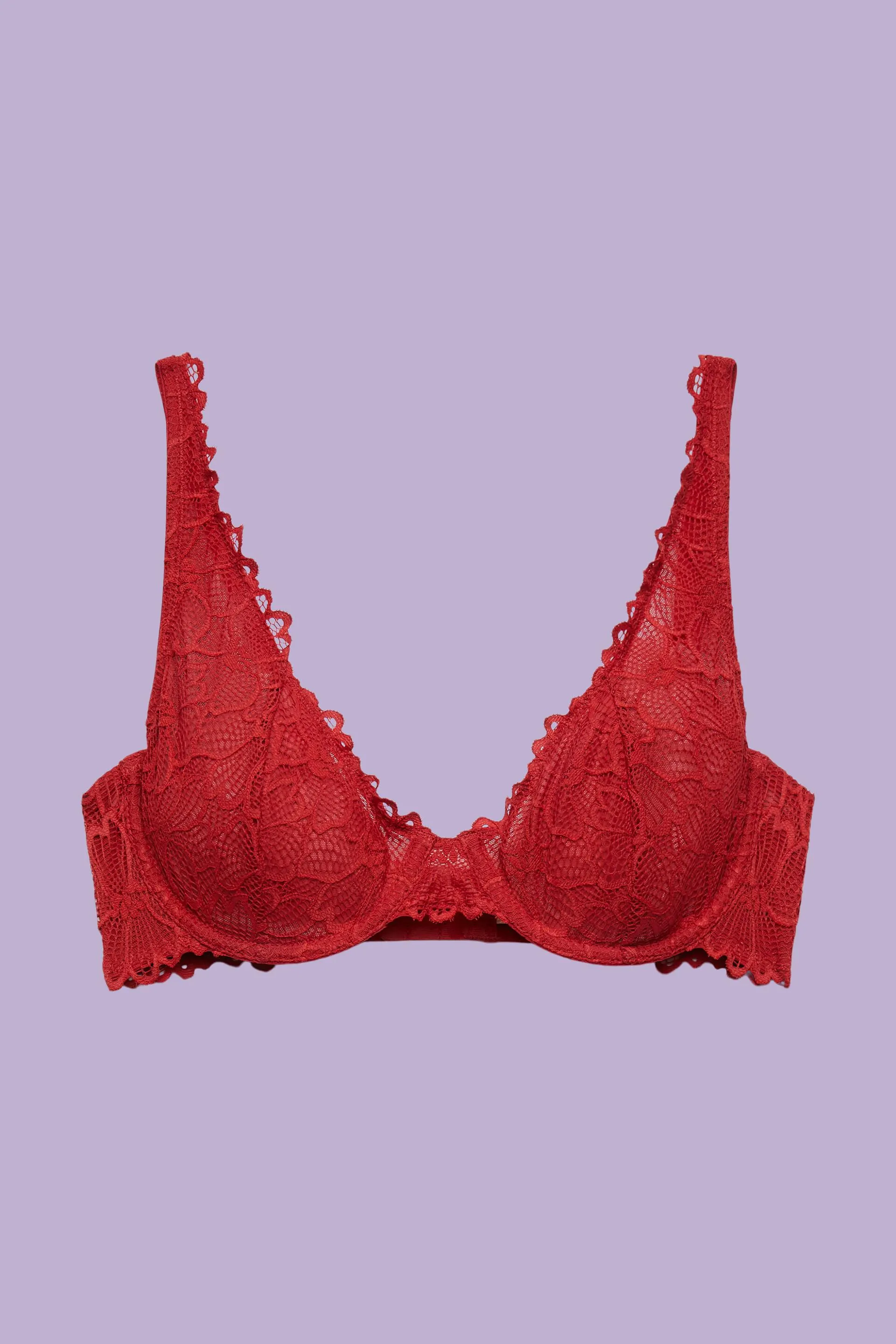 Reggiseno in pizzo con ferretto