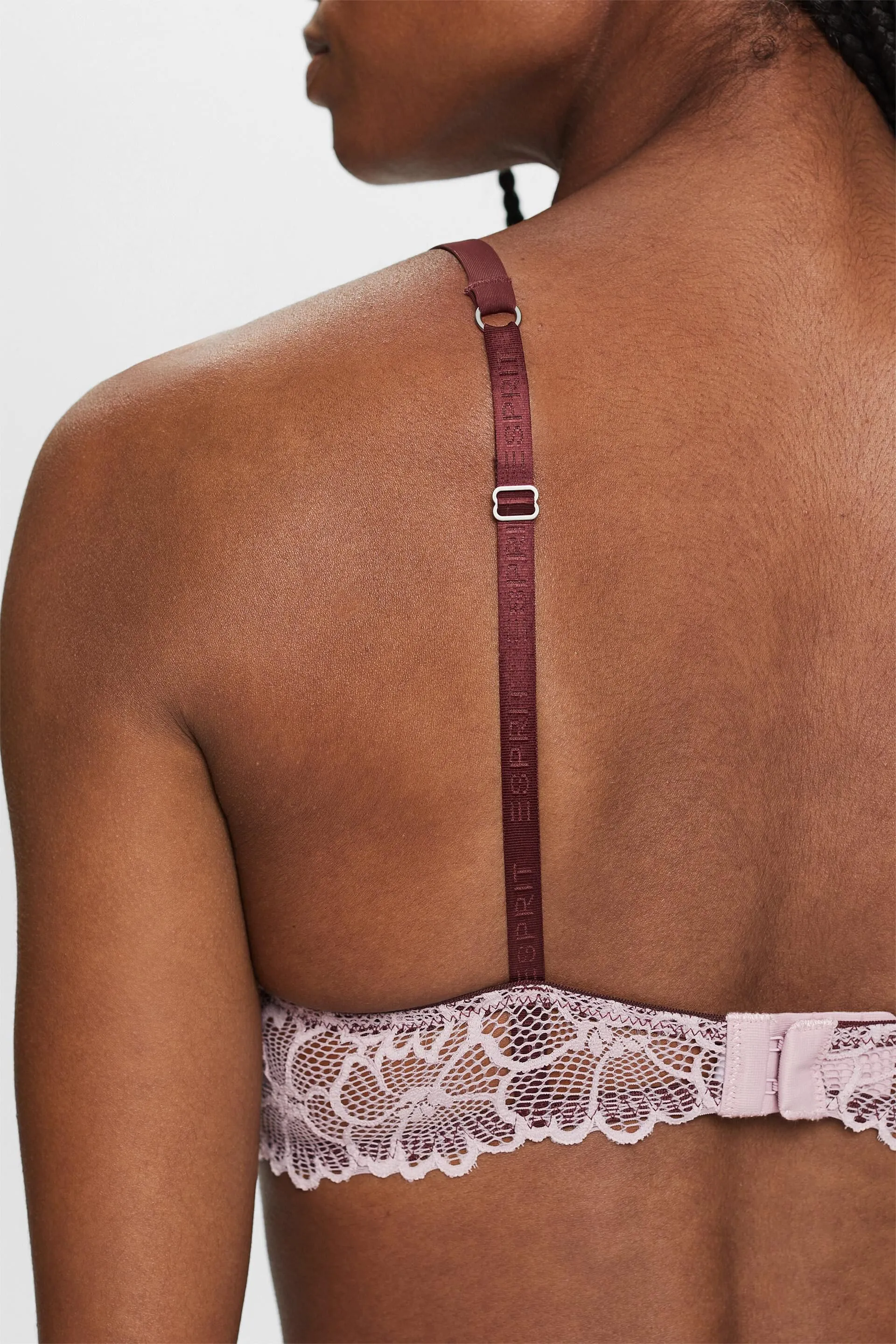 Reggiseno push-up imbottito in pizzo