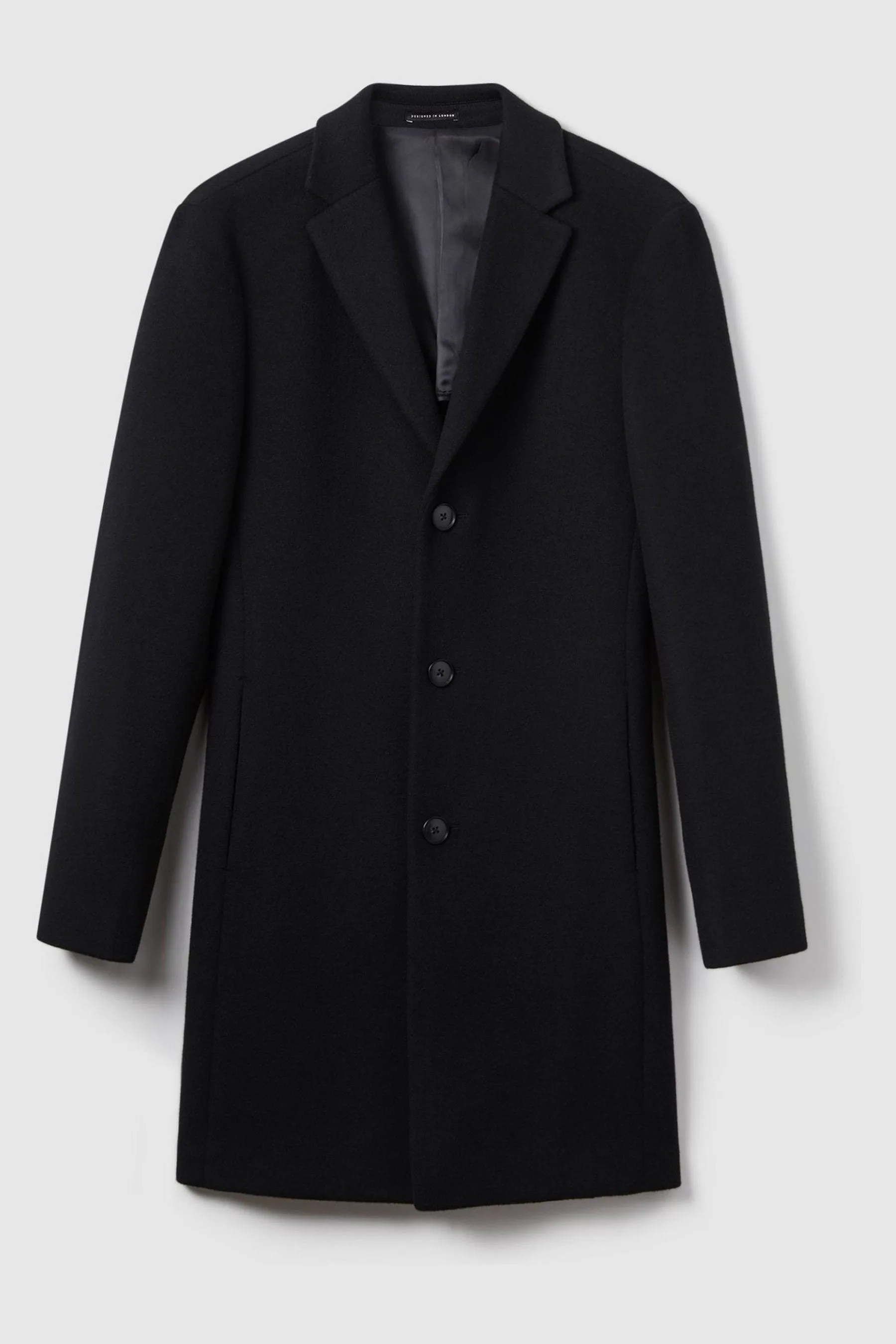 Reiss - Epsom - Soprabito monopetto in Blend di lana    