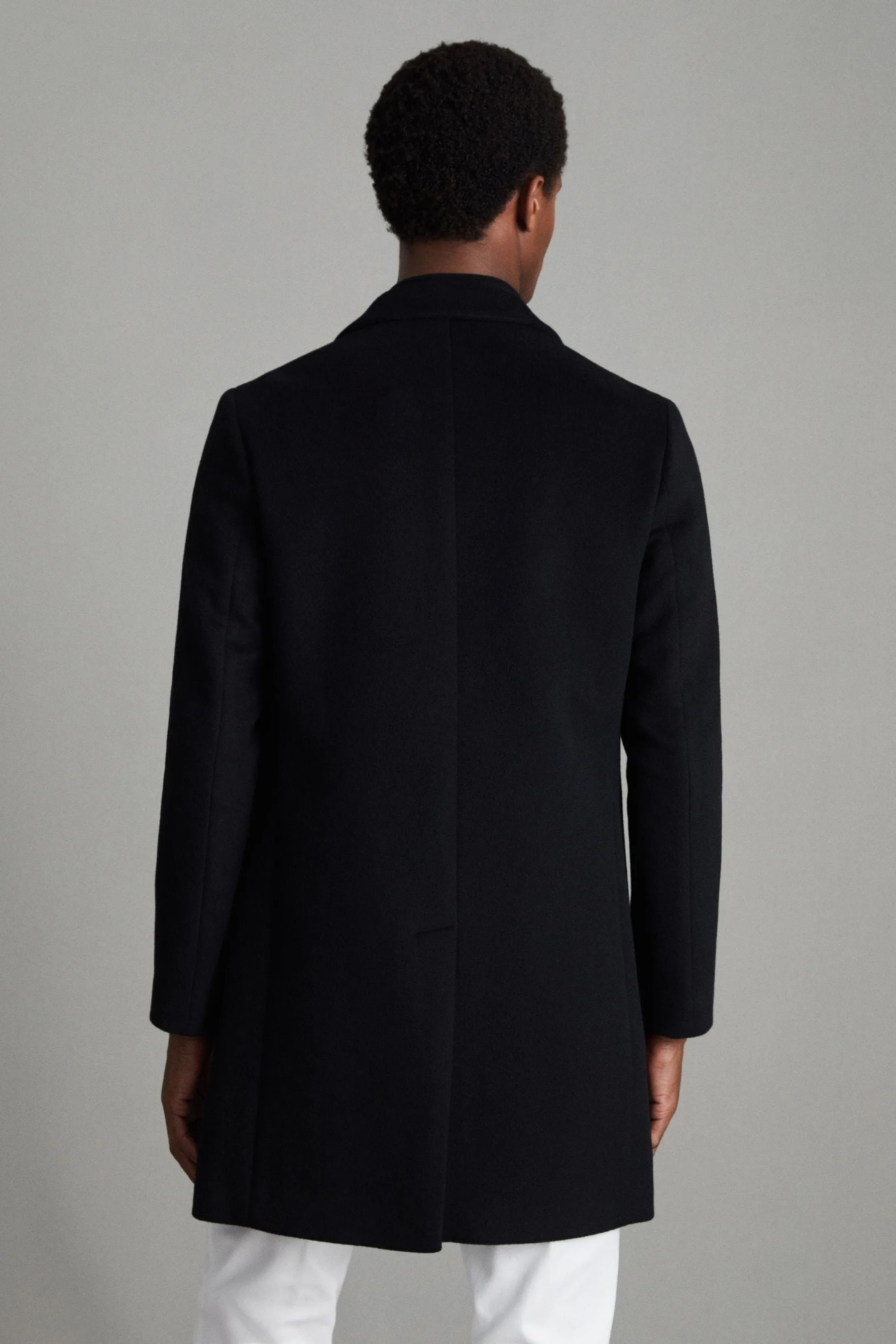 Reiss - Epsom - Soprabito monopetto in Blend di lana    