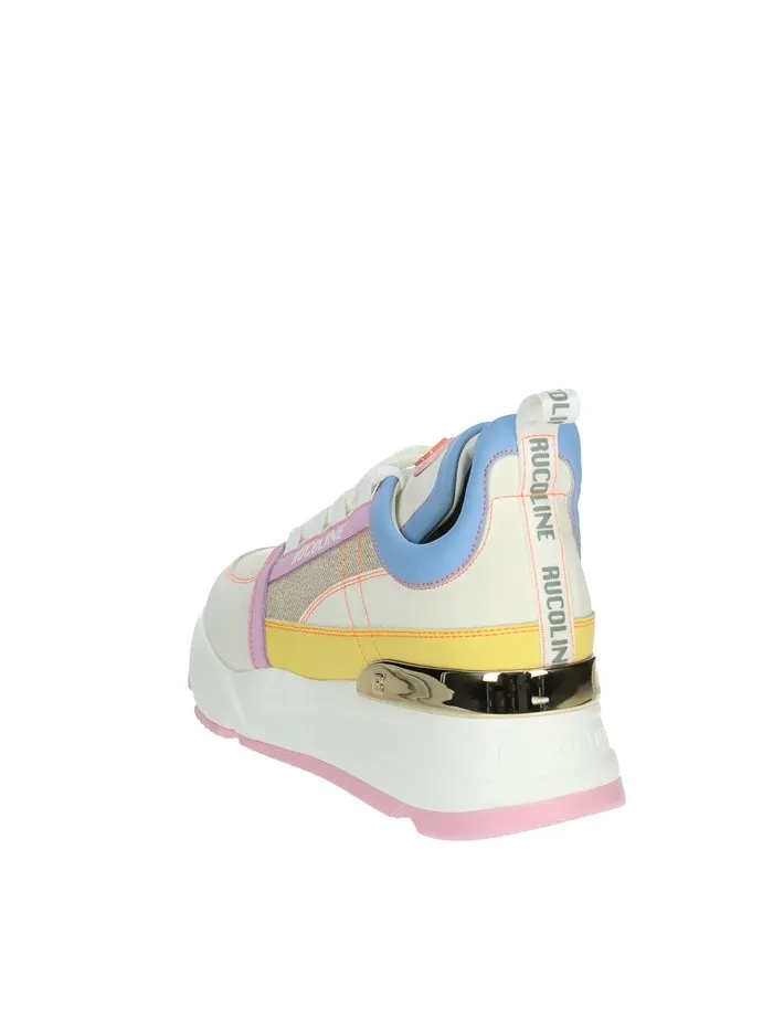 RUCOLINE  SNEAKERS BASSA 4011 BEIGE/ROSA