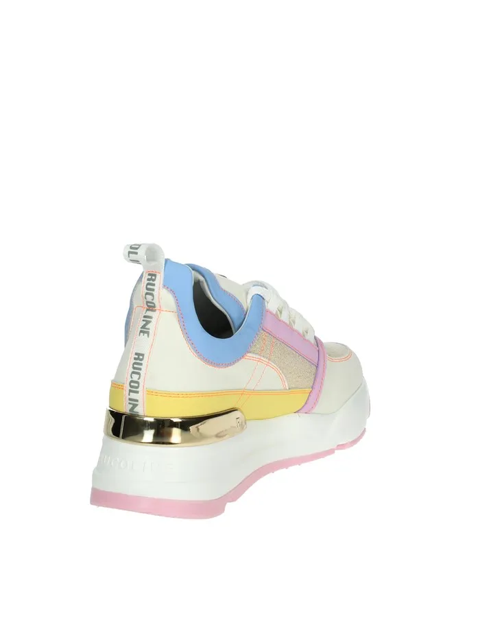 RUCOLINE  SNEAKERS BASSA 4011 BEIGE/ROSA