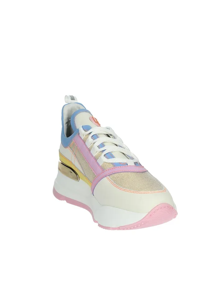 RUCOLINE  SNEAKERS BASSA 4011 BEIGE/ROSA