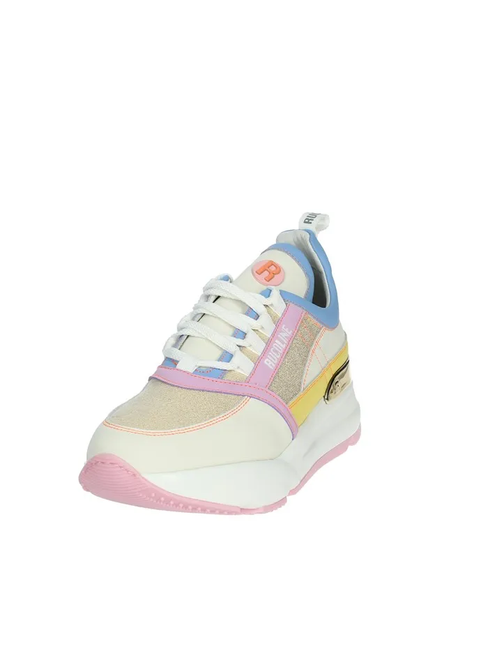RUCOLINE  SNEAKERS BASSA 4011 BEIGE/ROSA