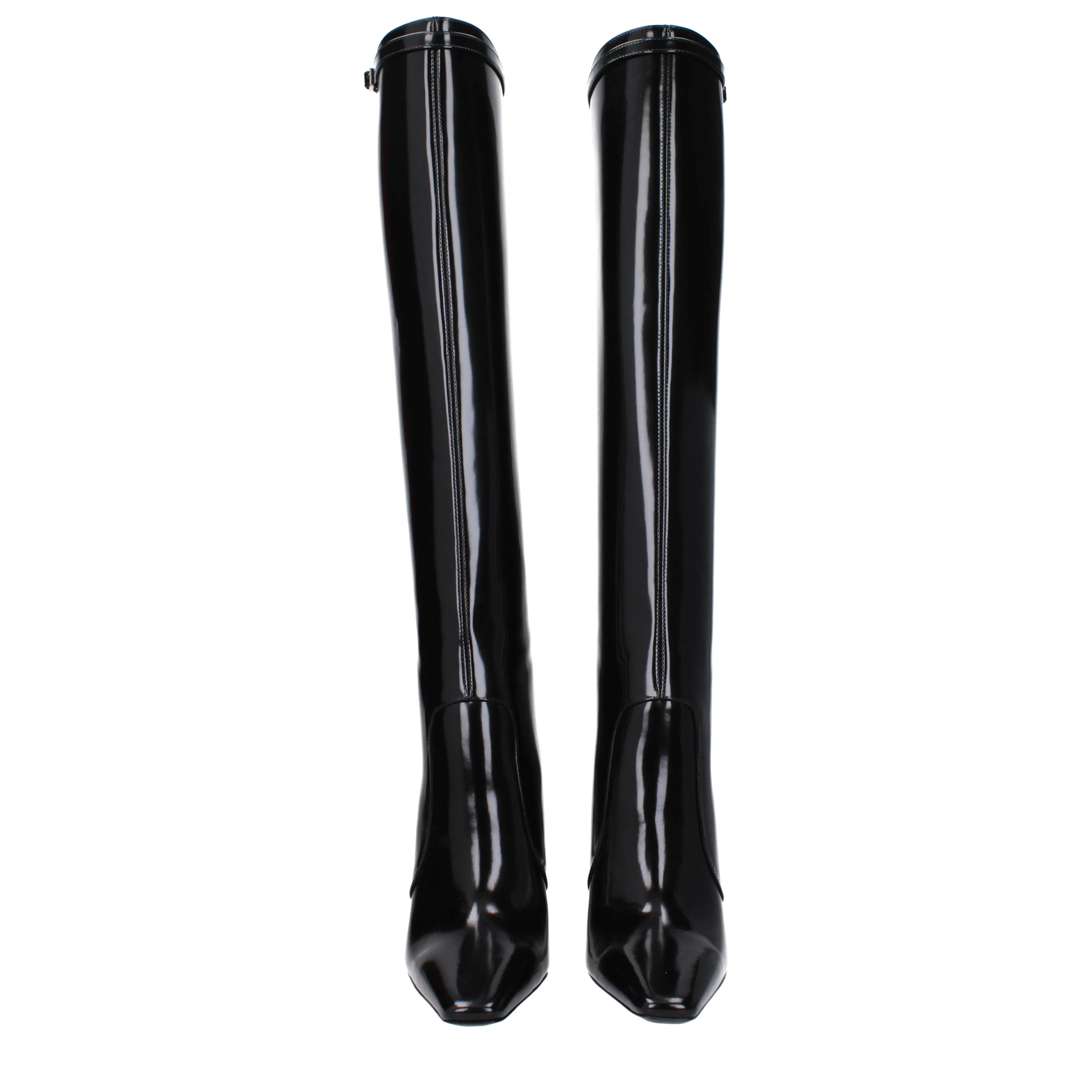 Saint Laurent Stivali Tess Donna Pelle Nero