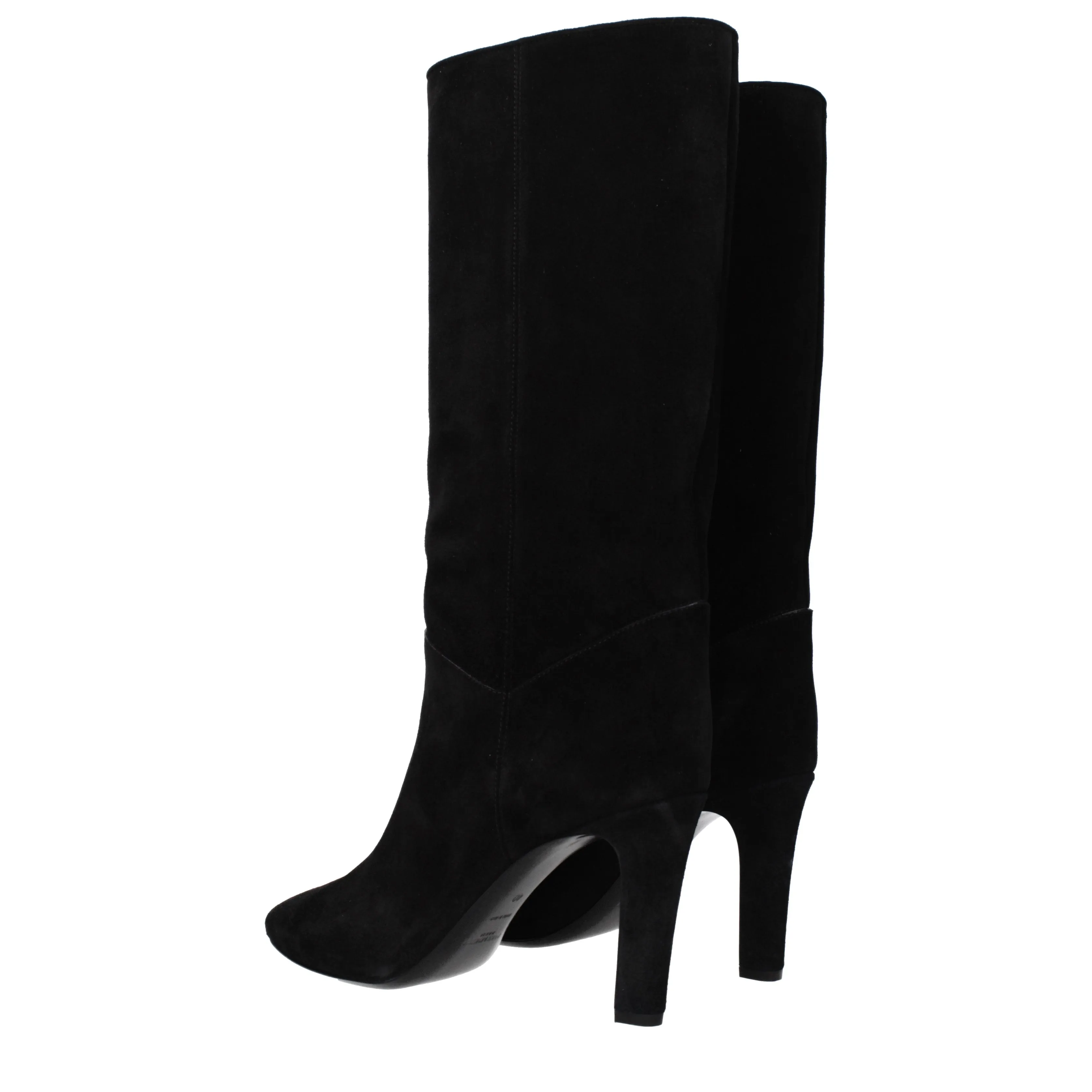 Saint Laurent Stivali Tracy Donna Camoscio Nero