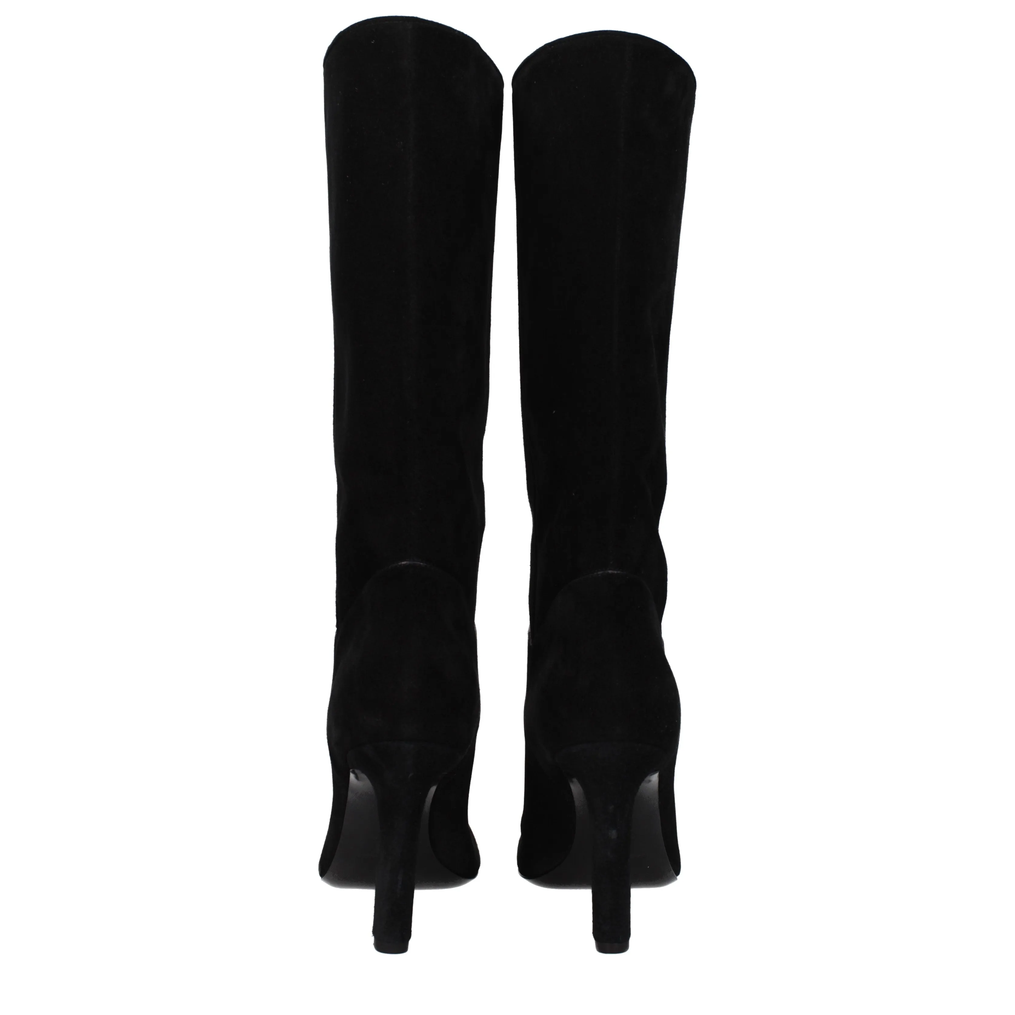 Saint Laurent Stivali Tracy Donna Camoscio Nero