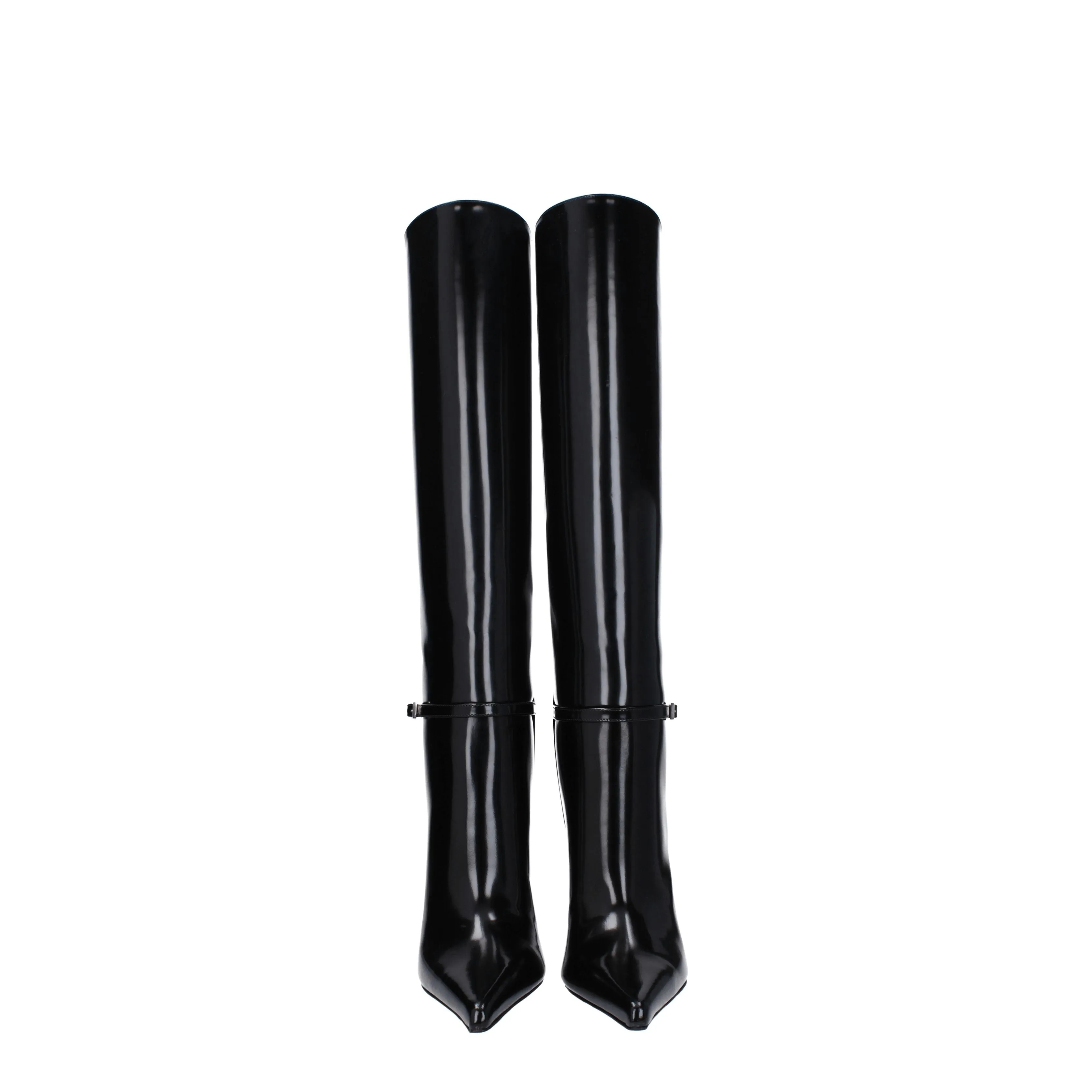 Saint Laurent Stivali Vendome Donna Pelle Nero