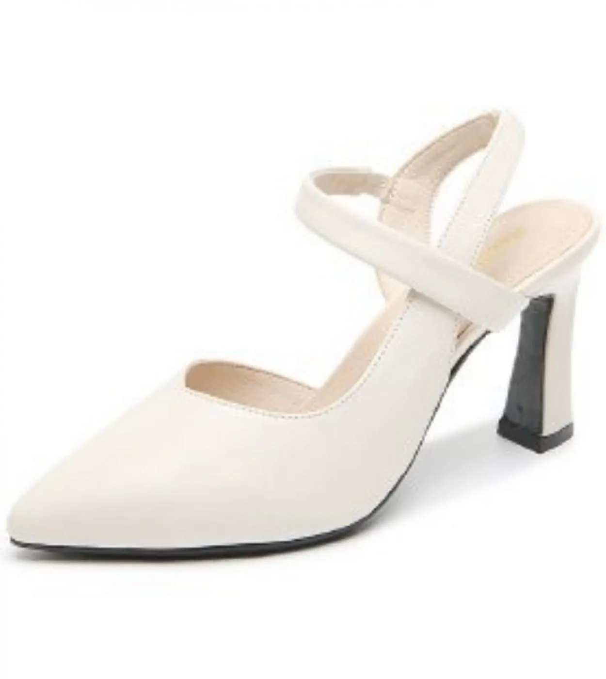 Sandali con tacco alto con strass Punta quadrata Tacchi con strass Scarpe da donna Scarpe con tacco