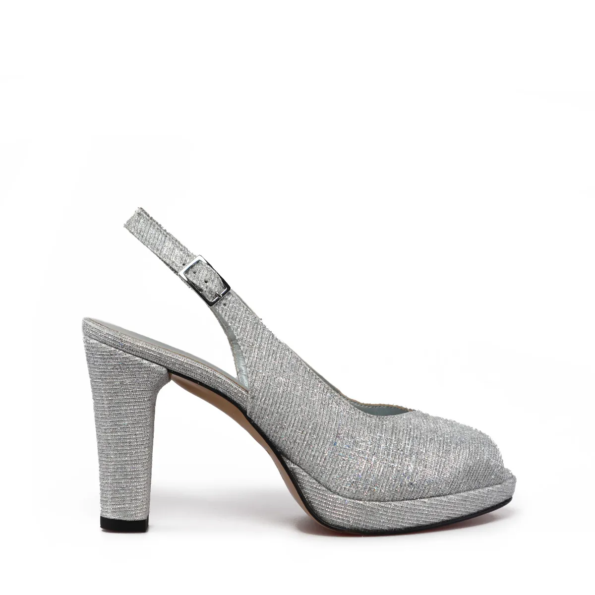   Sandali con tacco Donna in tessuto glitter DEFILÉ DEF23680G