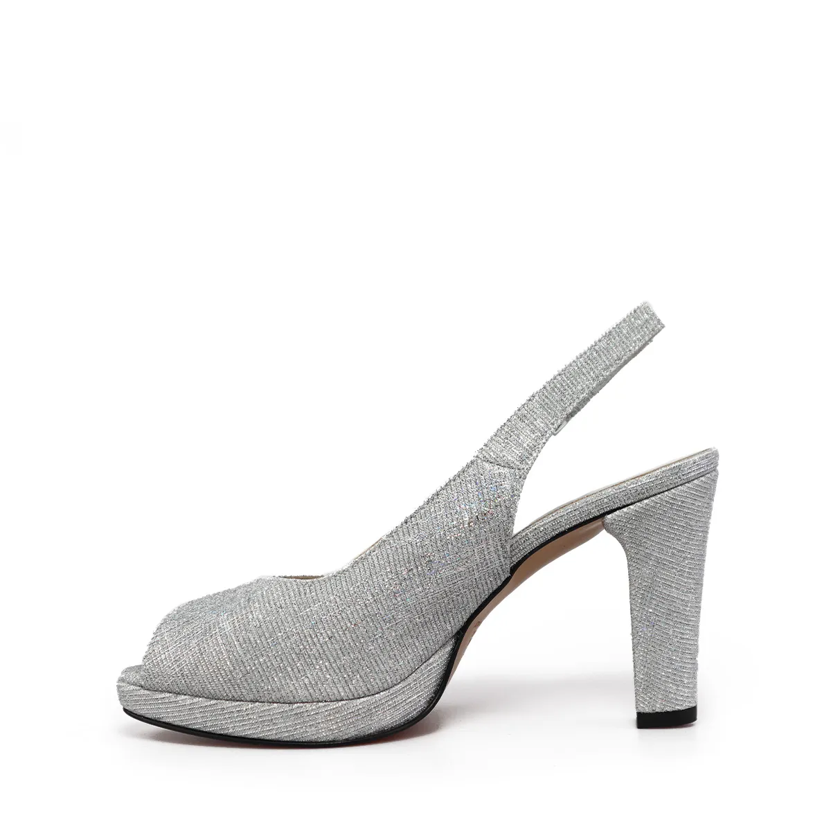   Sandali con tacco Donna in tessuto glitter DEFILÉ DEF23680G