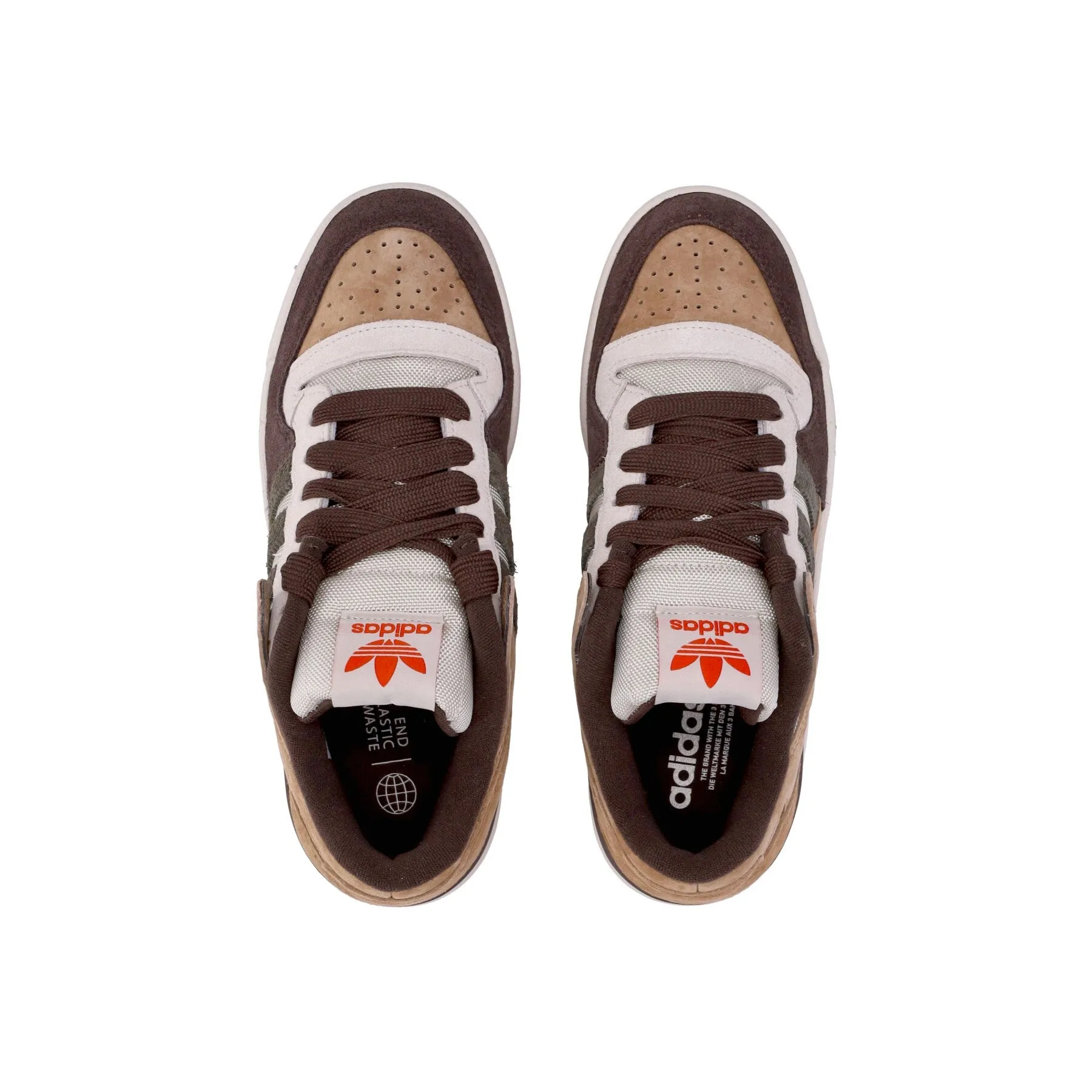Scarpa Bassa Uomo Forum 84 Low Cl Alumin/branch/brown