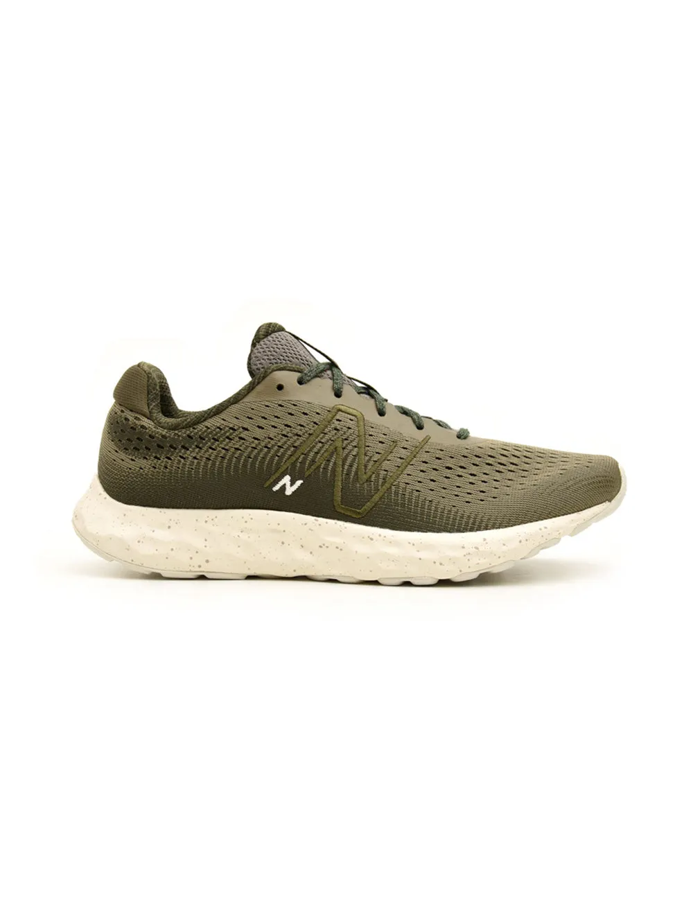 Scarpa running verde militare con suola a contrasto M520 V8