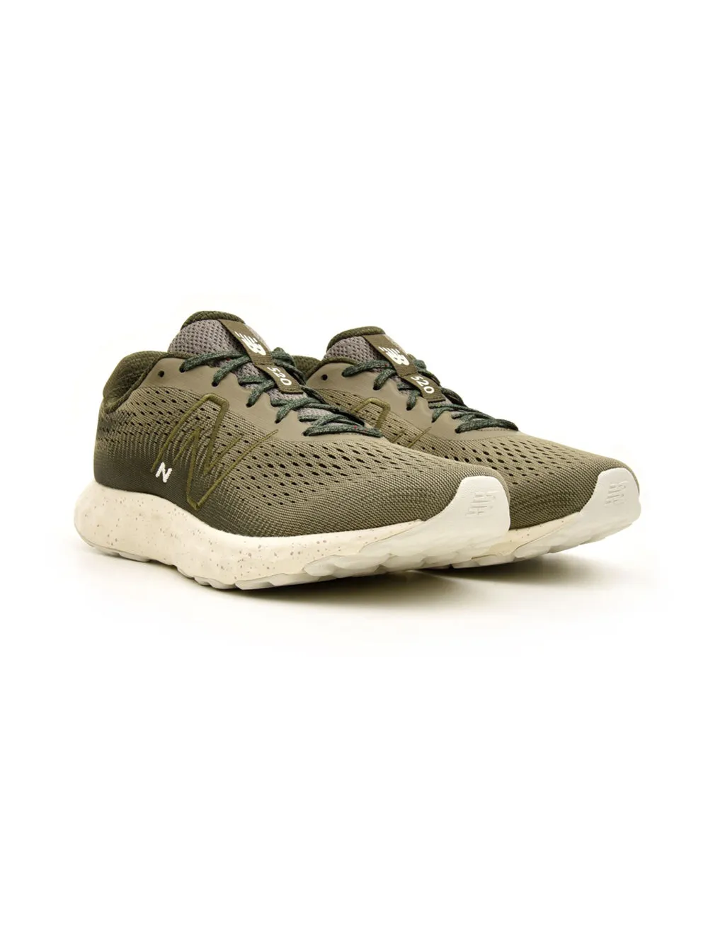 Scarpa running verde militare con suola a contrasto M520 V8