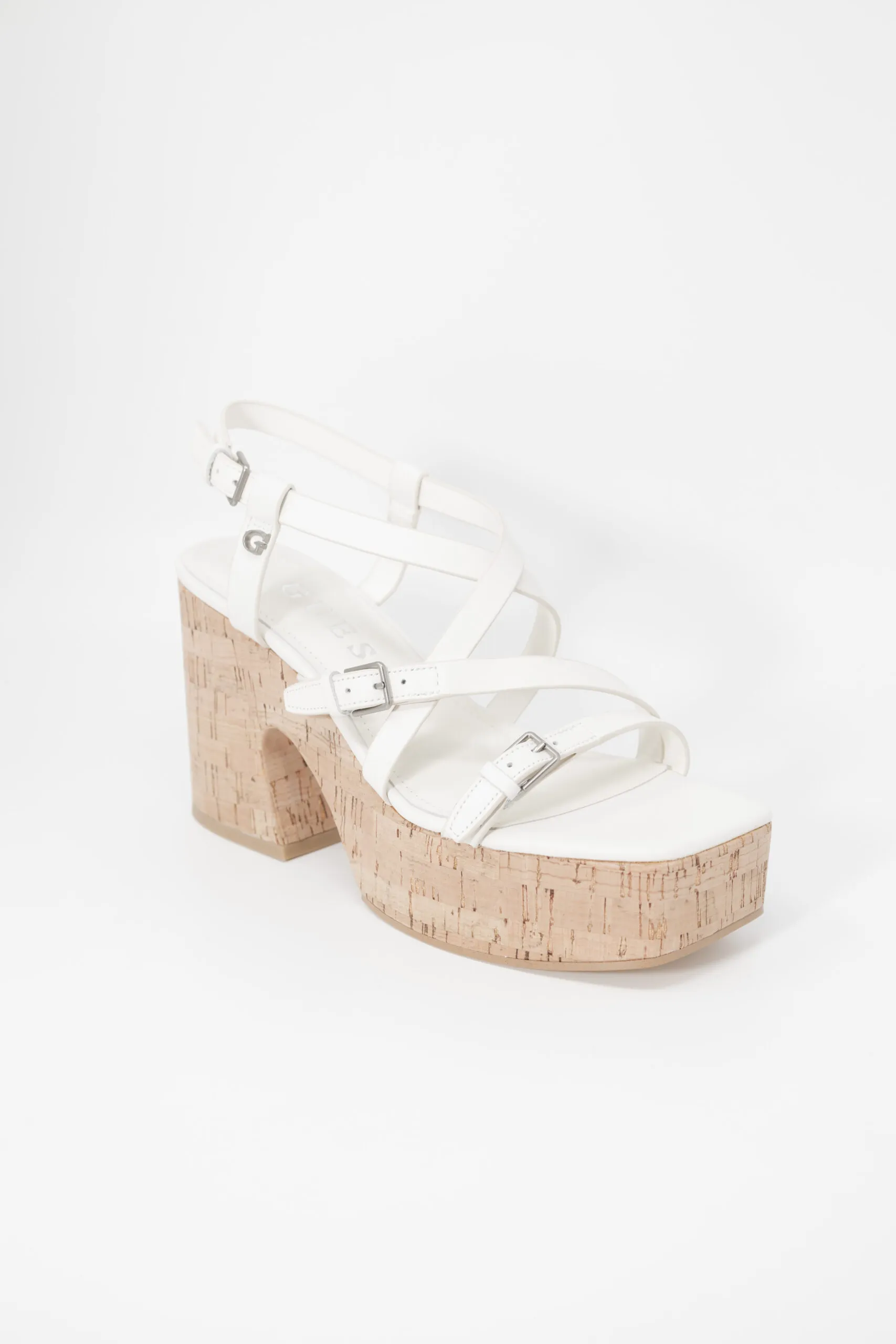 Scarpe con tacco Guess CORKE Beige