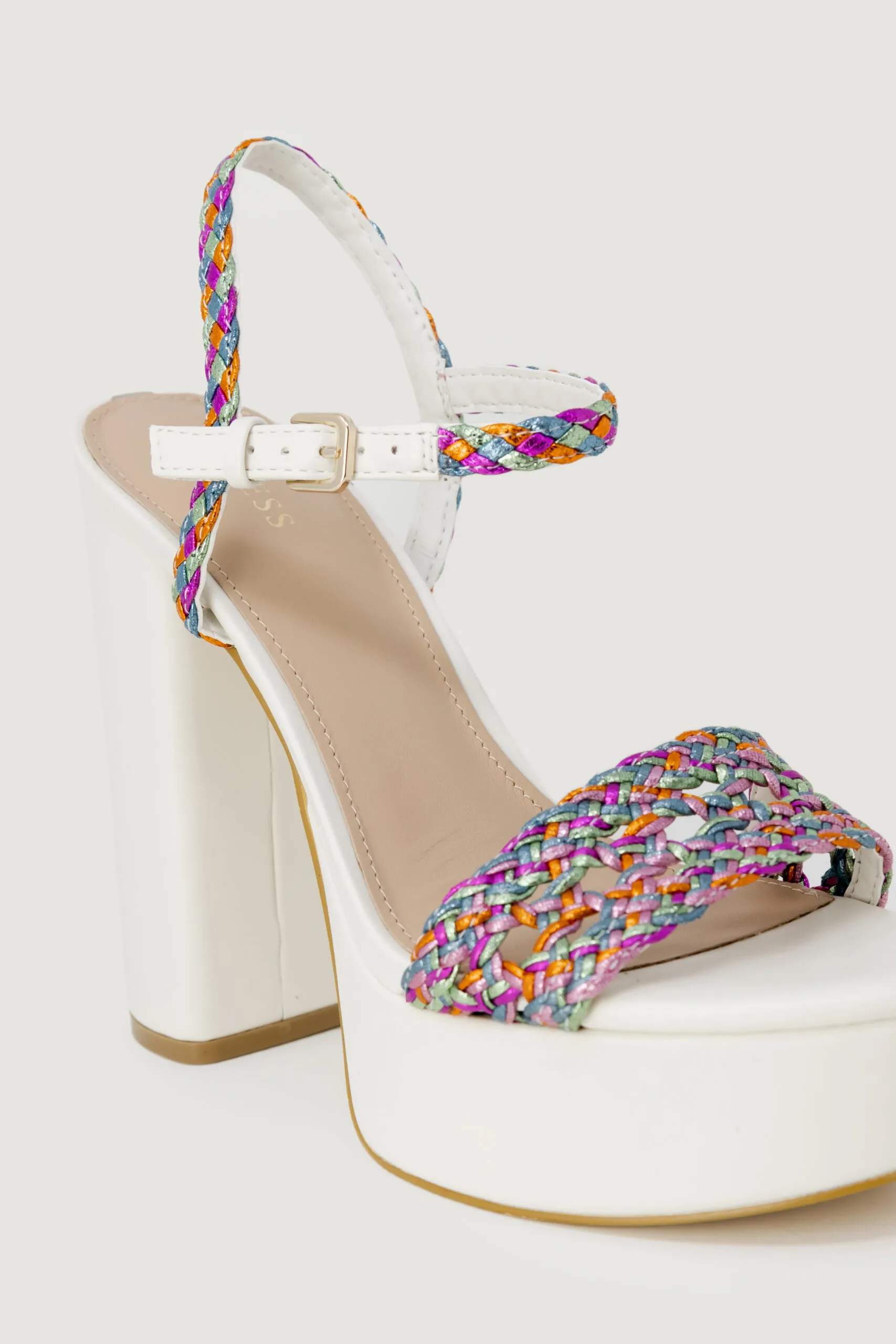 Scarpe con tacco Guess gabelle2 Bianco