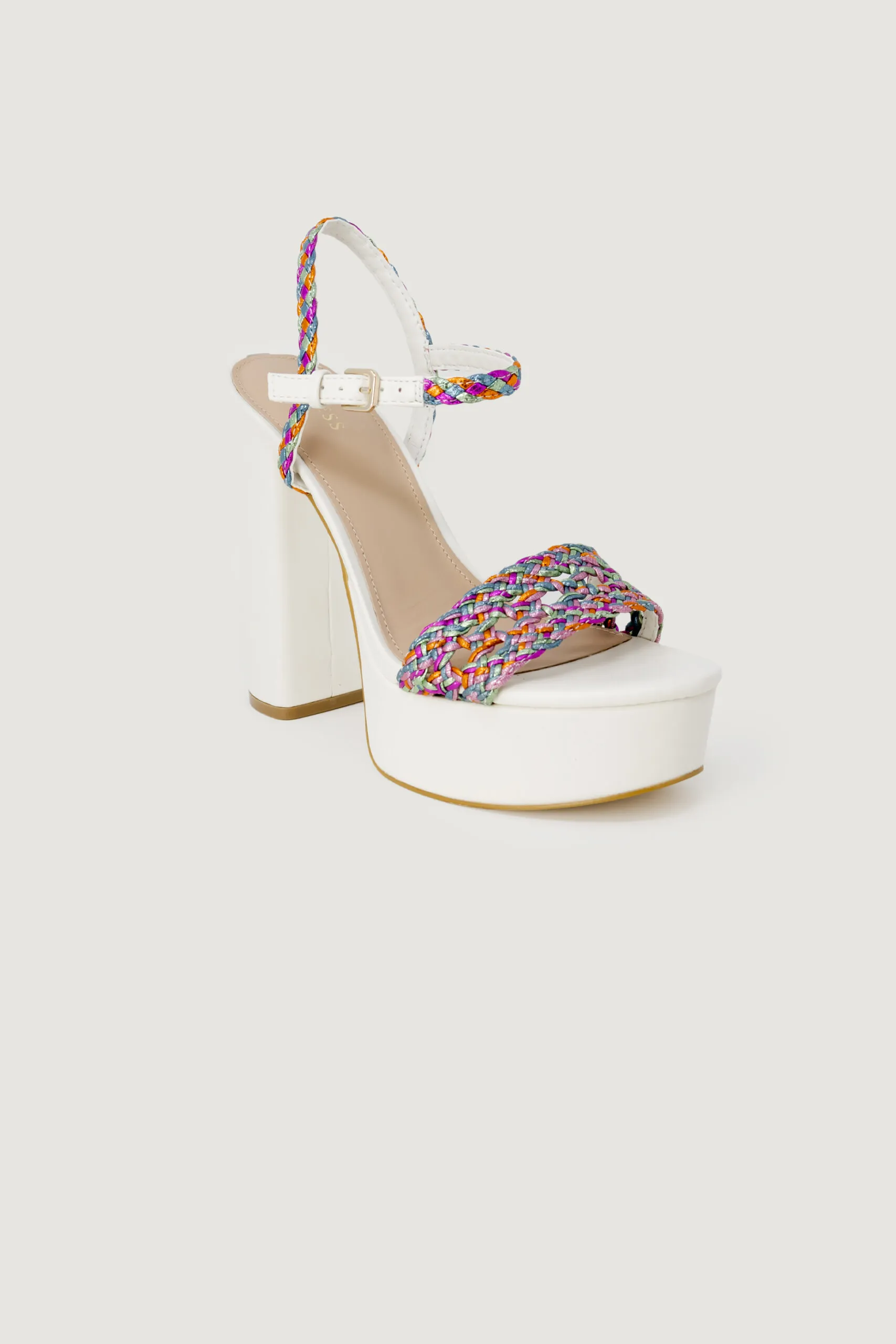 Scarpe con tacco Guess gabelle2 Bianco