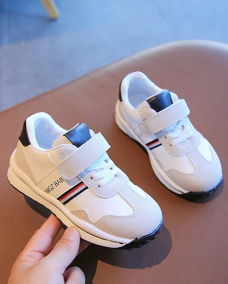 Scarpe sportive per bambini Scarpe casual in velcro per ragazzi e ragazze
