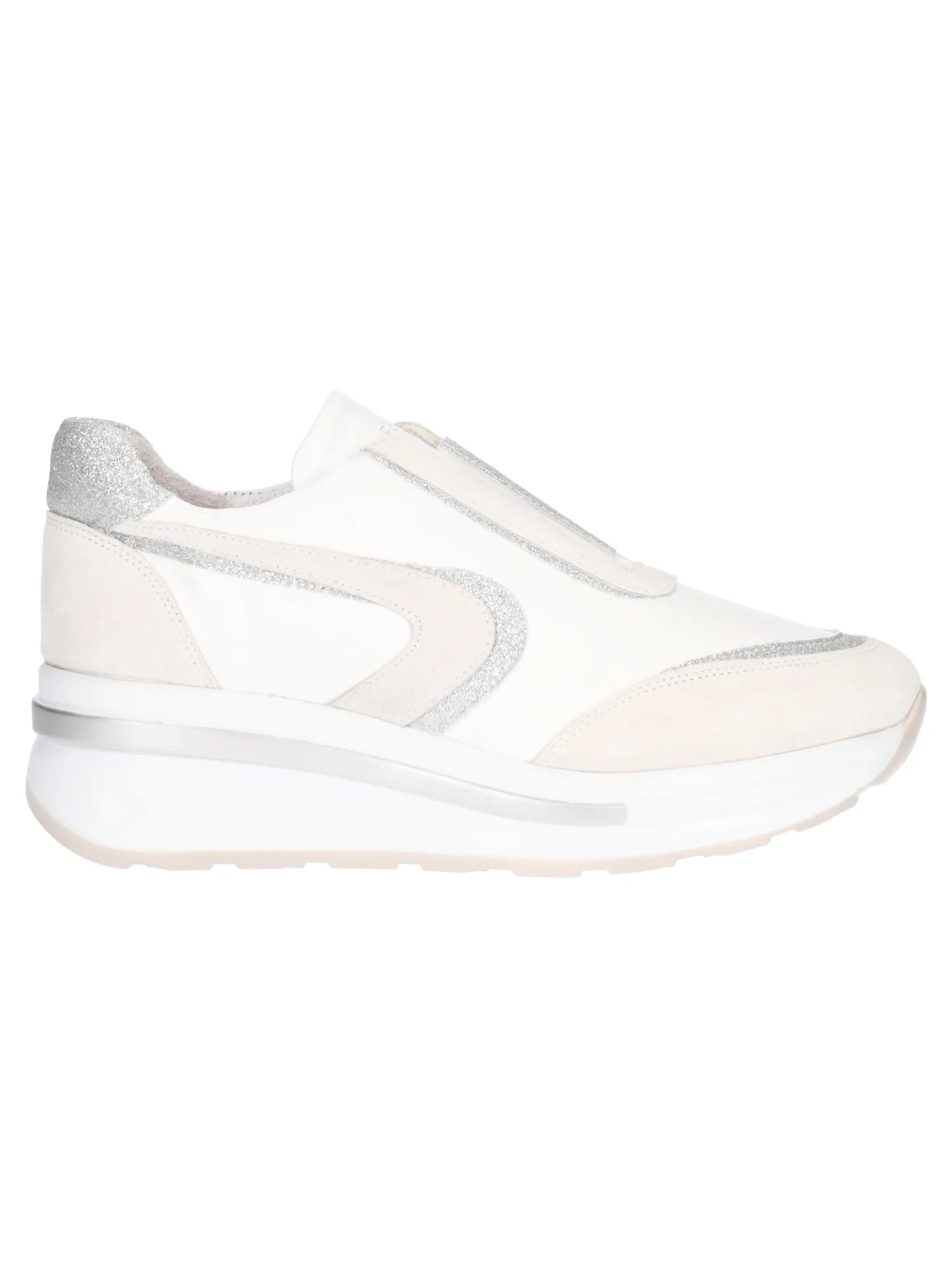 Sneaker con zeppa Cafenoir da donna avorio
