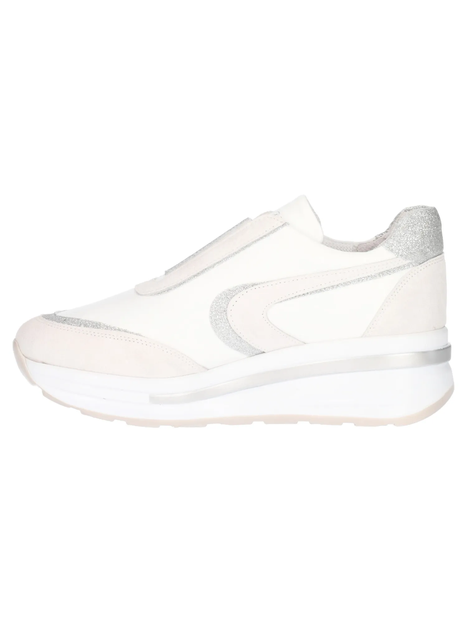Sneaker con zeppa Cafenoir da donna avorio