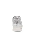 Sneakers Alberto Venturini TENNIS in laminato e crystal argento