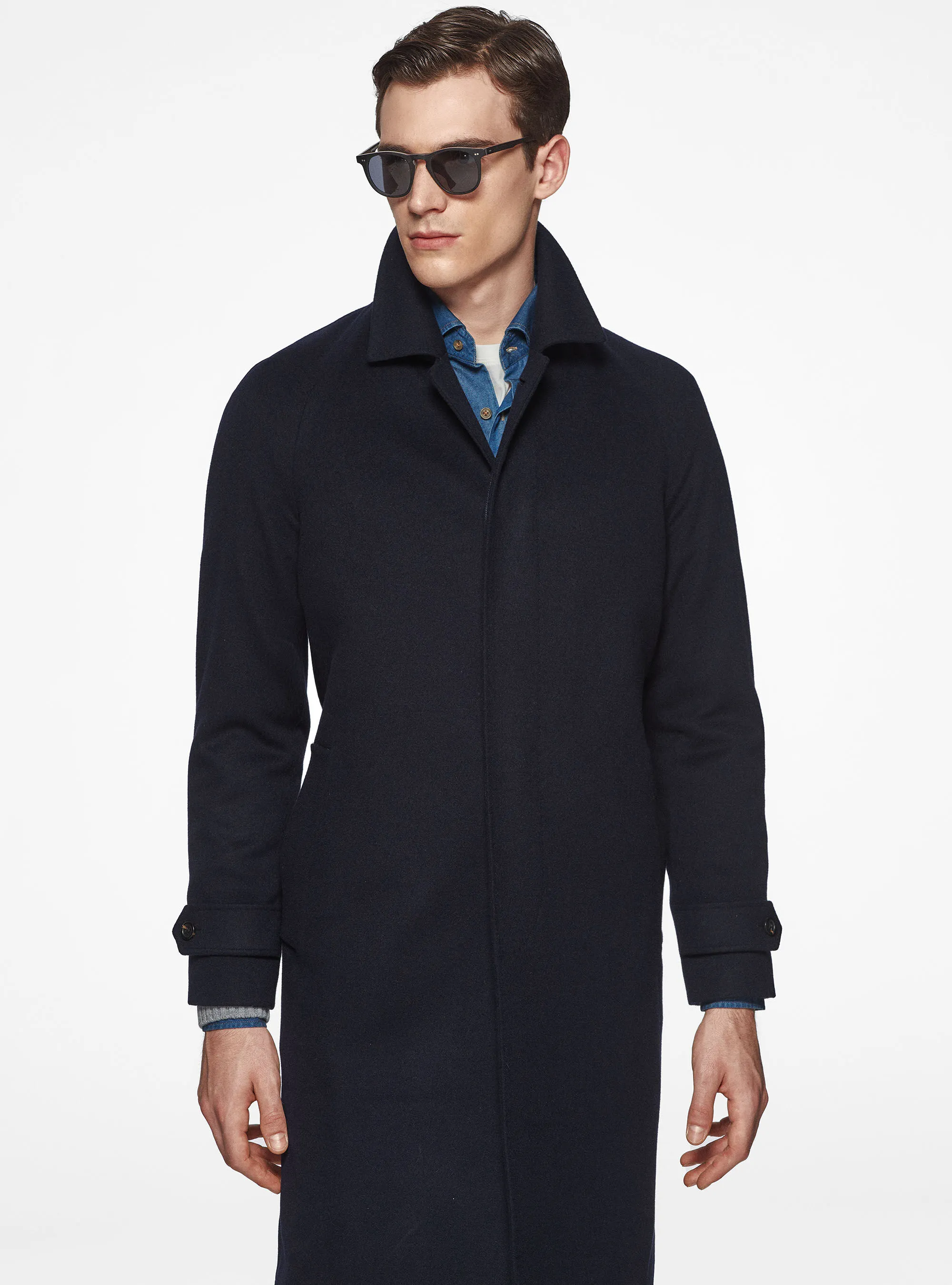 Soprabito in lana e cashmere