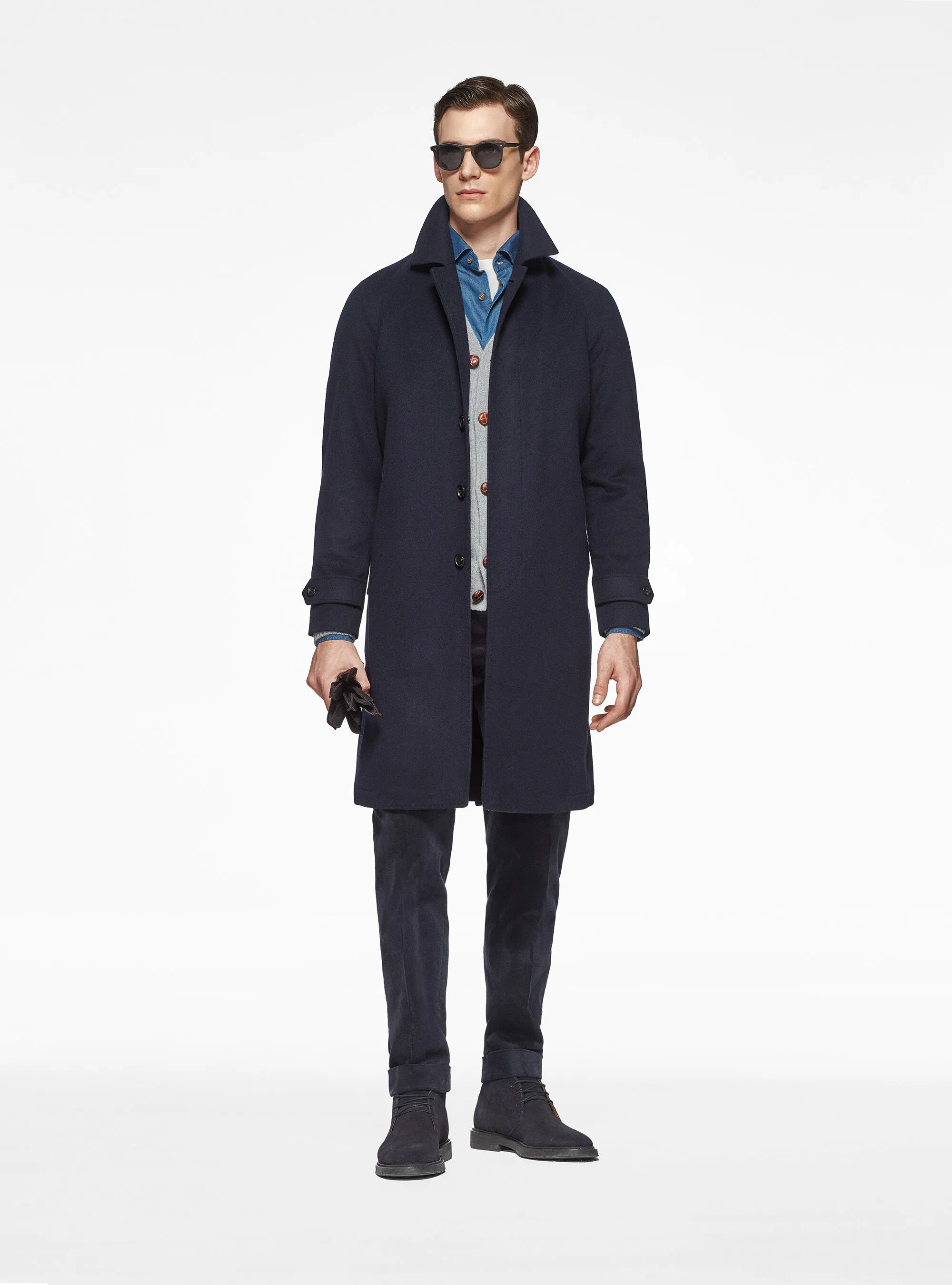 Soprabito in lana e cashmere