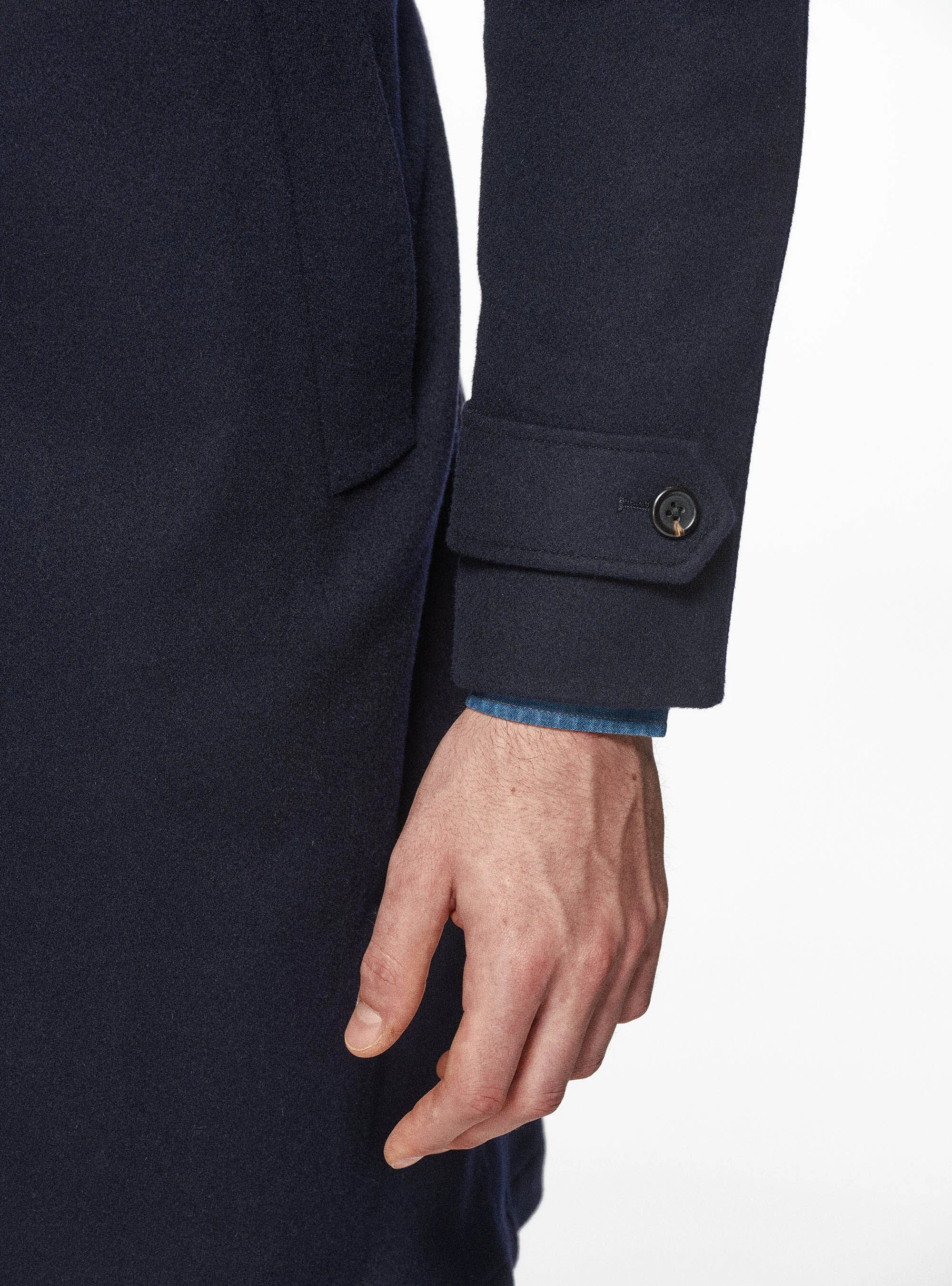 Soprabito in lana e cashmere