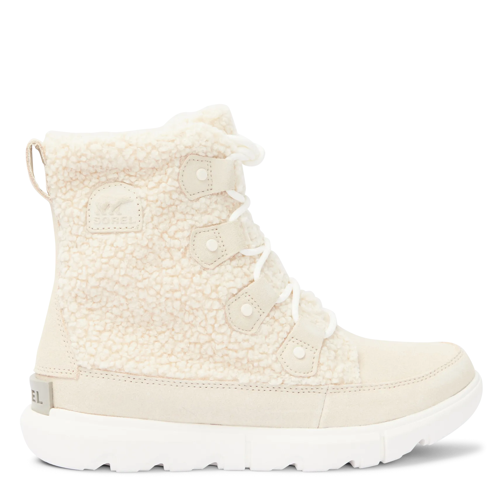  SOREL   EXPLORER NEXT JOAN COZY - Stivali a punta tonda | Bianco