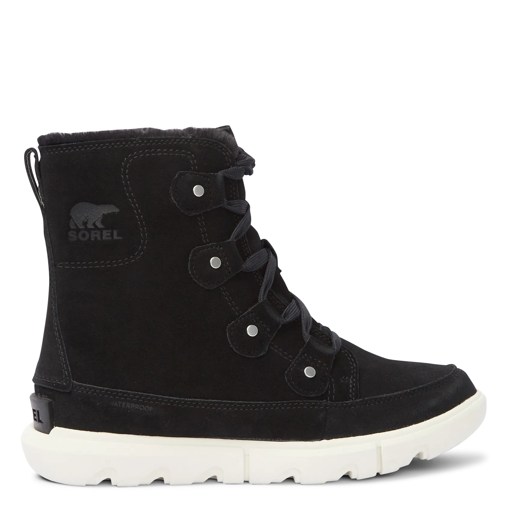  SOREL   EXPLORER NEXT JOAN WP - Stivali a punta tonda | Nero