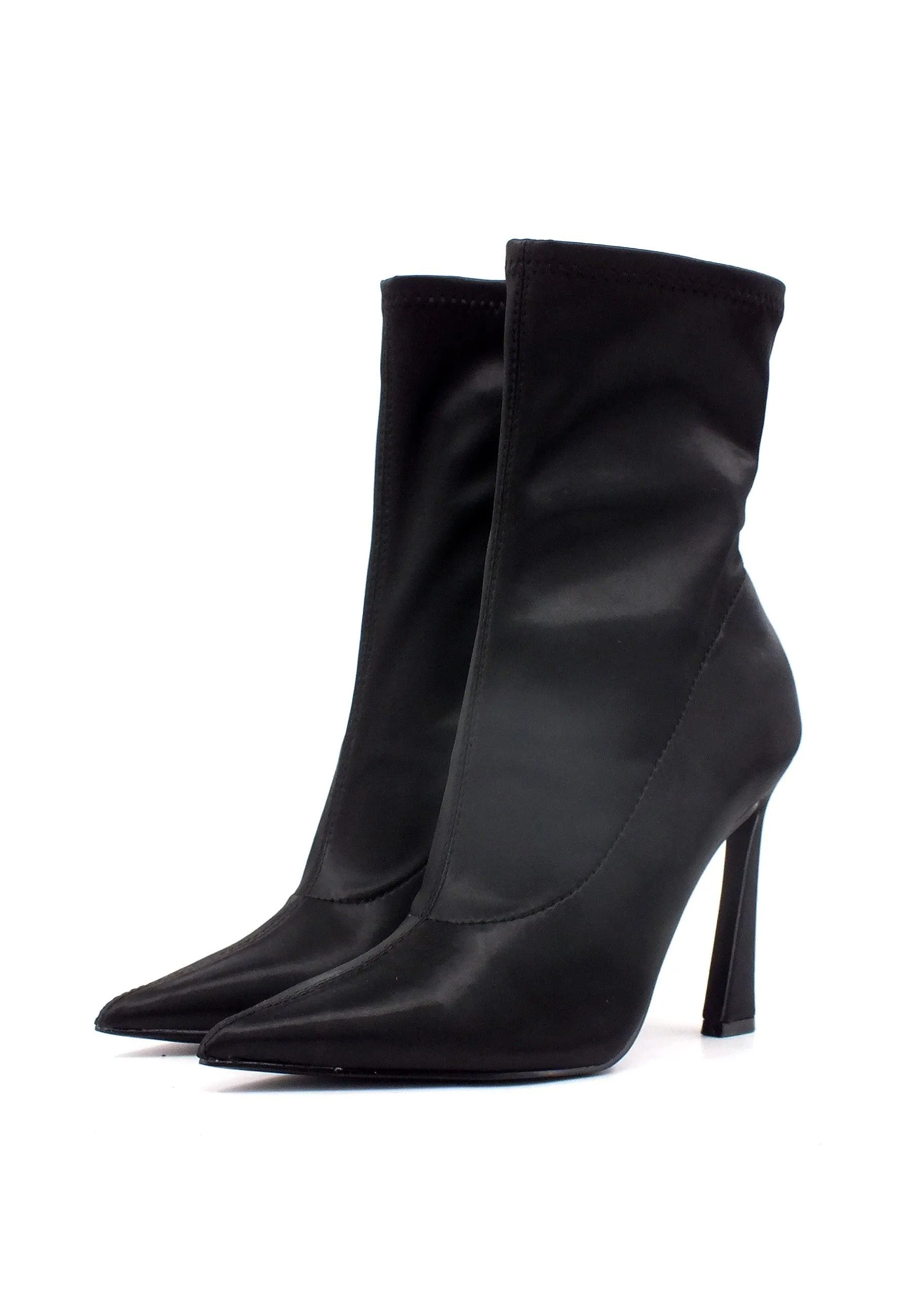 STEVE MADDEN Sizzler Stivaletto Tronchetto Donna Black Stain SIZZ04S1