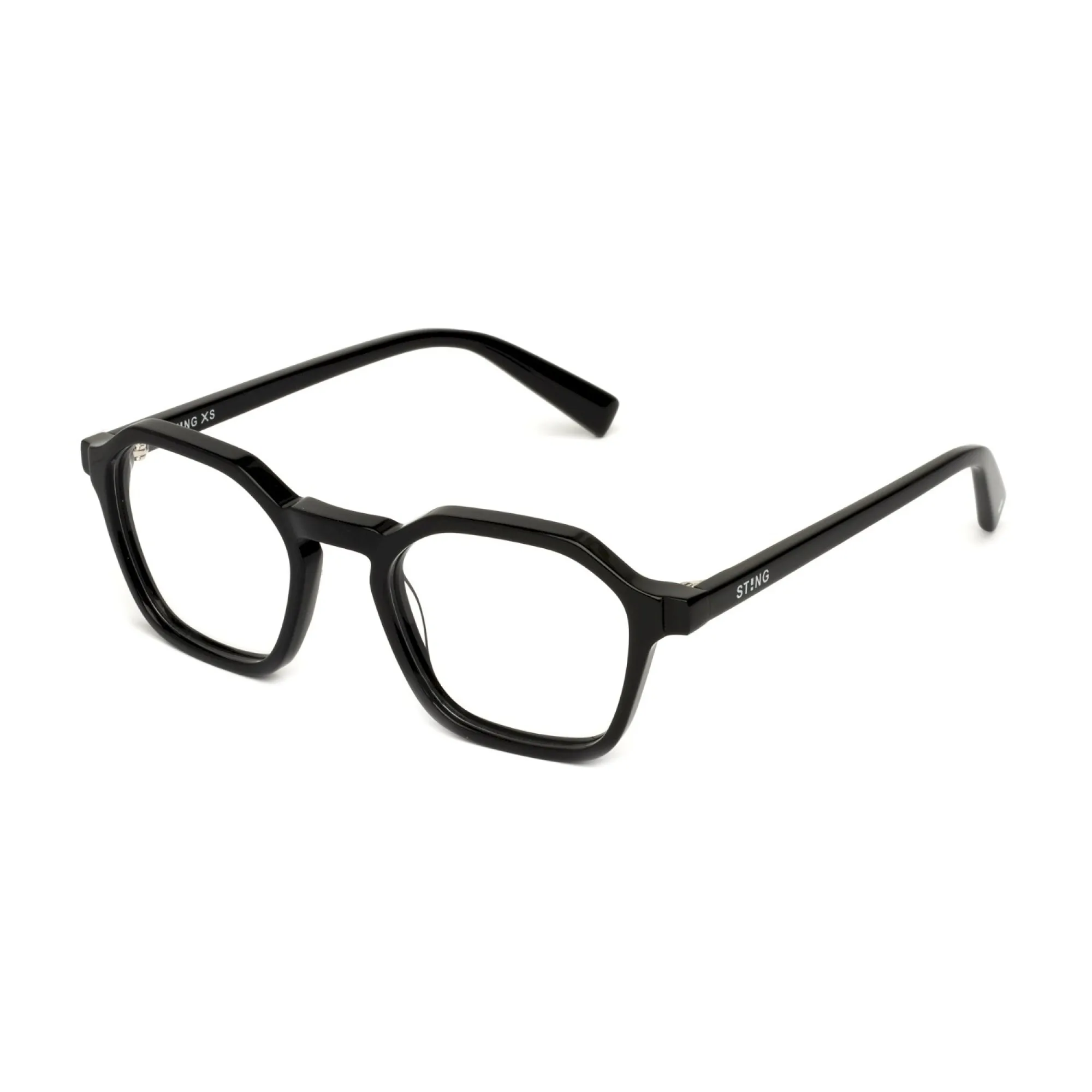   Sting VSJ738 - 0700 Nero Lucido | Occhiale Da Vista Bambino Unisex 