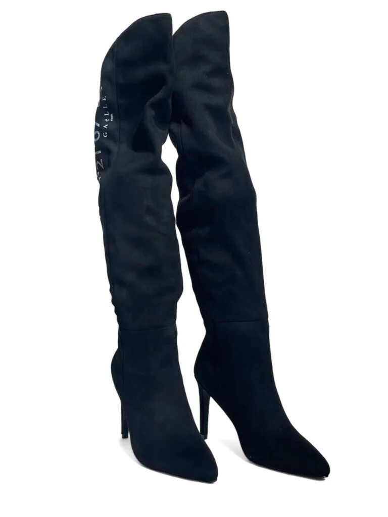 Stivali donna “Gaelle Paris” GBCDP2816 Collezione Autunno/Inverno 2024/2025 Camoscio – Nero
