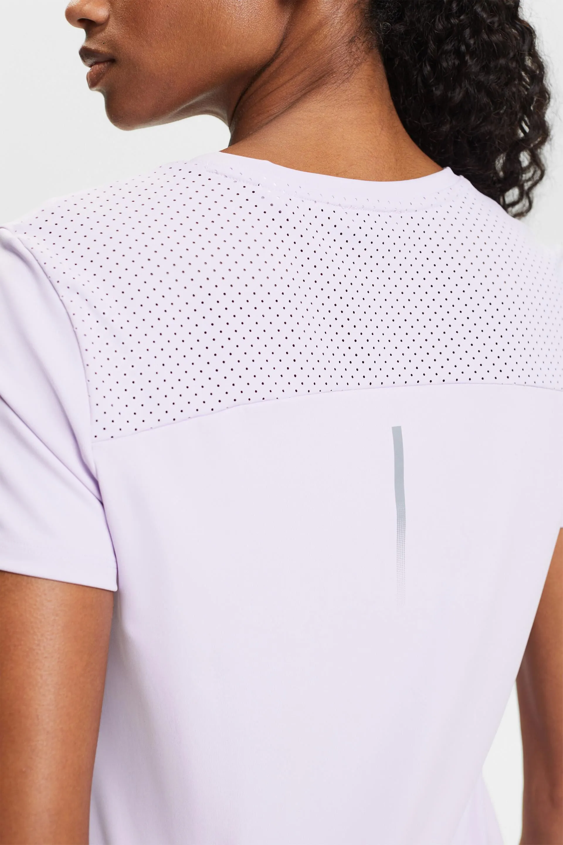 T-shirt active con scollo a V