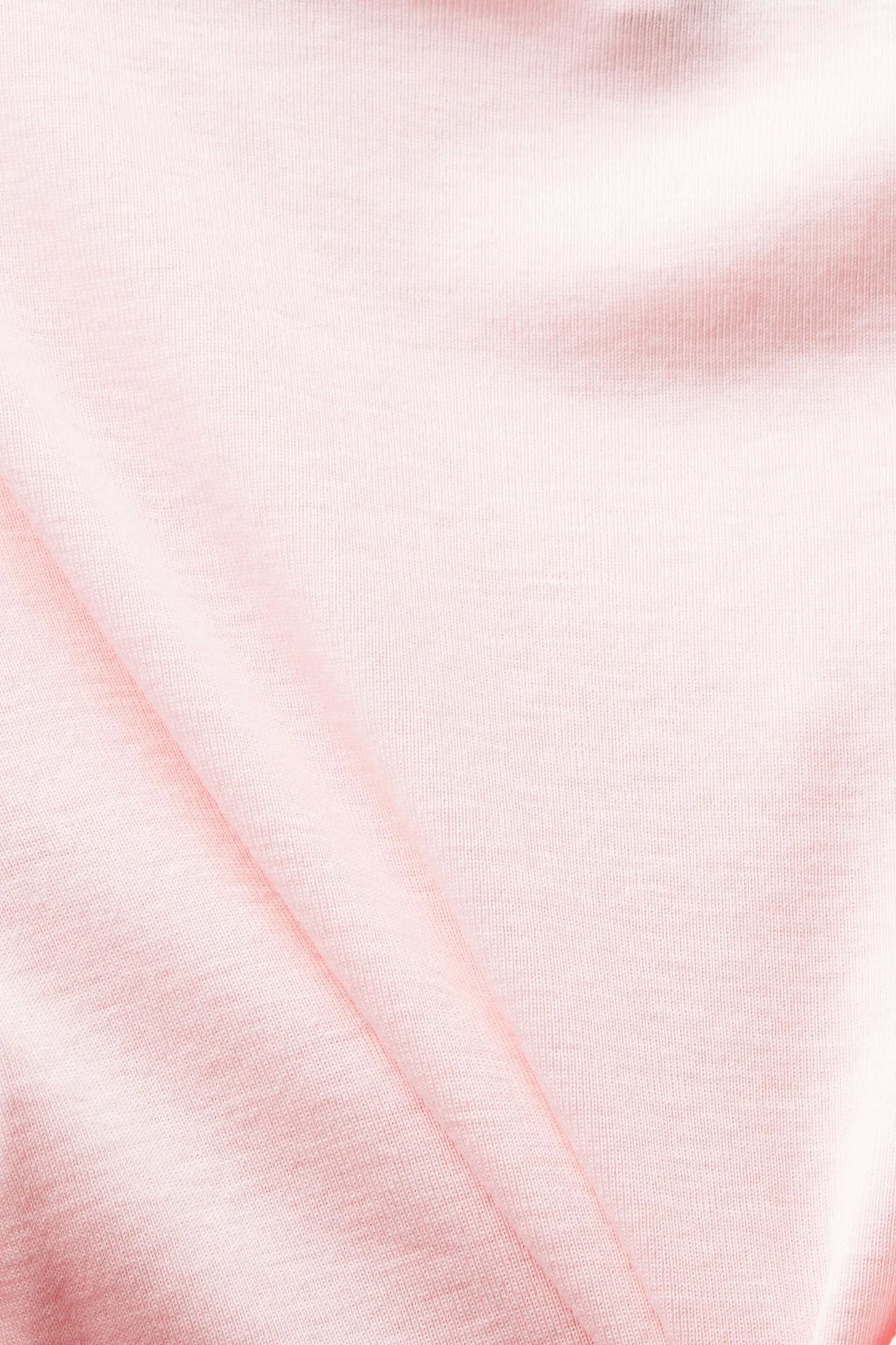 T-shirt in cotone con scollo a V