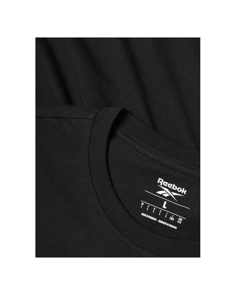 T-*shirt Reebok Ri Logo sul petto a sinistra Nero HG4441 HG4441/S