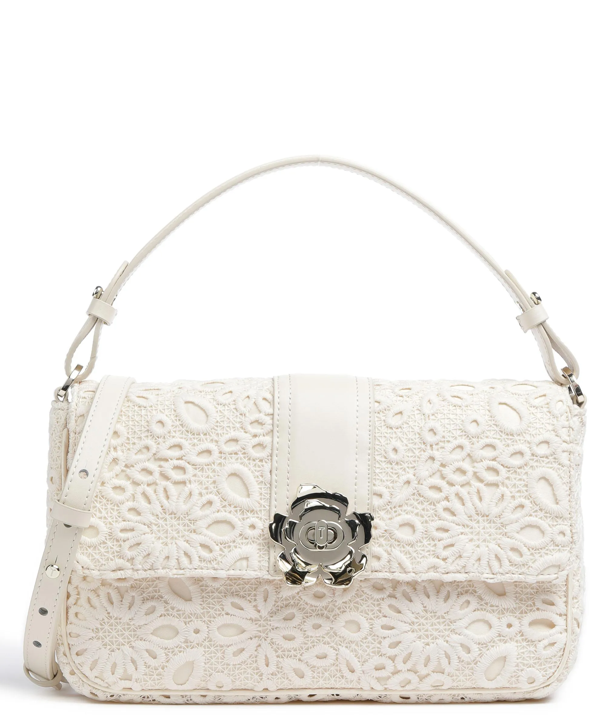 Ted Baker Florasa Borsa a spalla poliestere avorio  