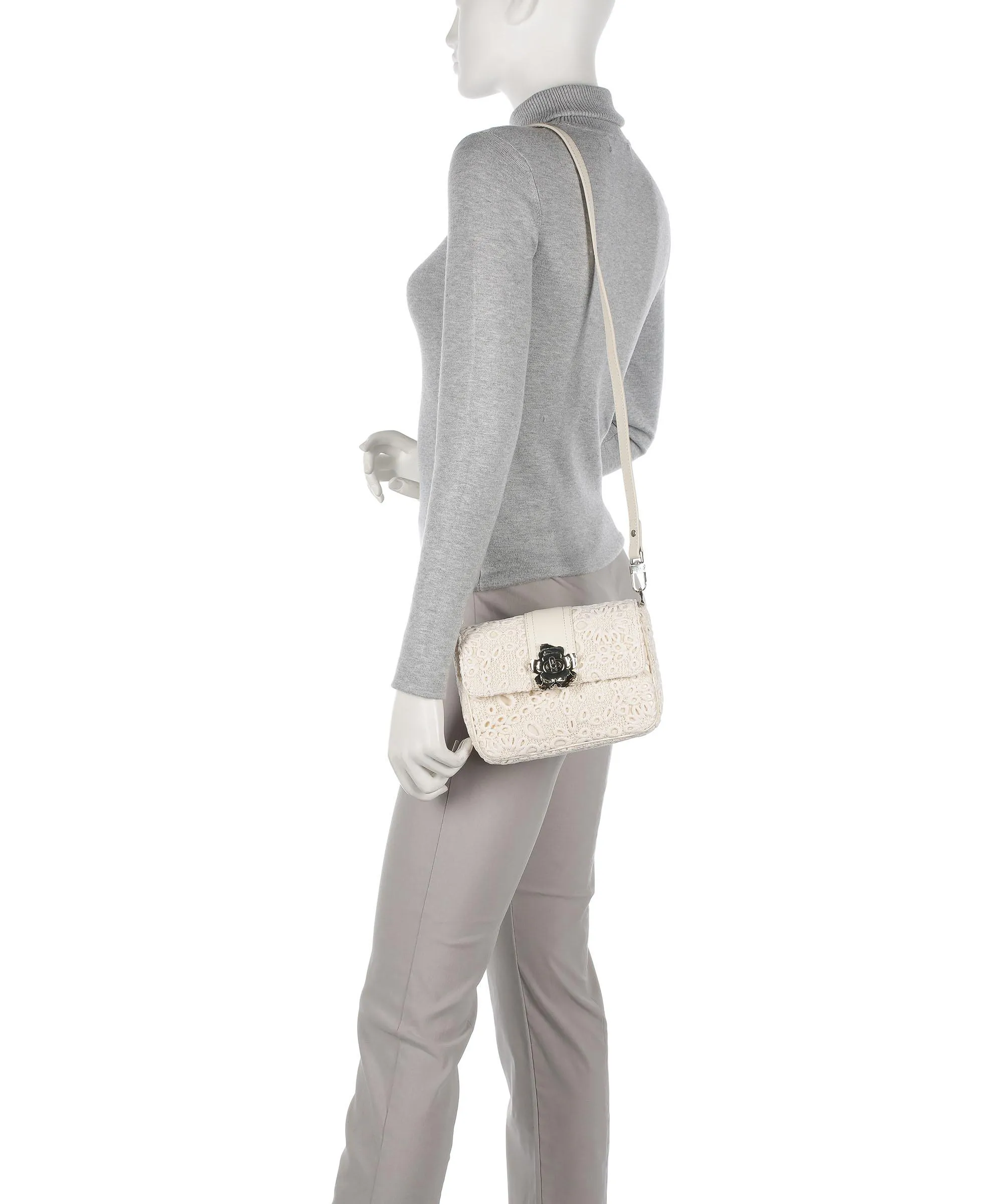  Ted Baker Floreti Borsa a tracolla poliestere avorio  