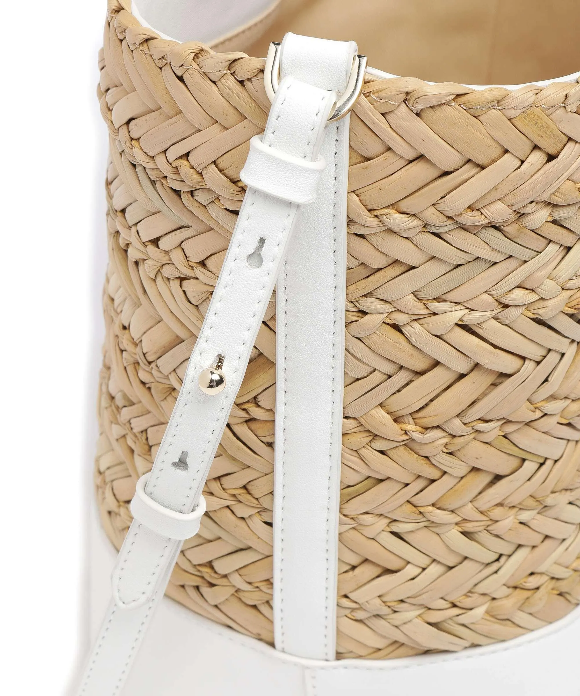  Ted Baker Ivelie Borsa a mano libro, pelle sintetica natura/bianco  