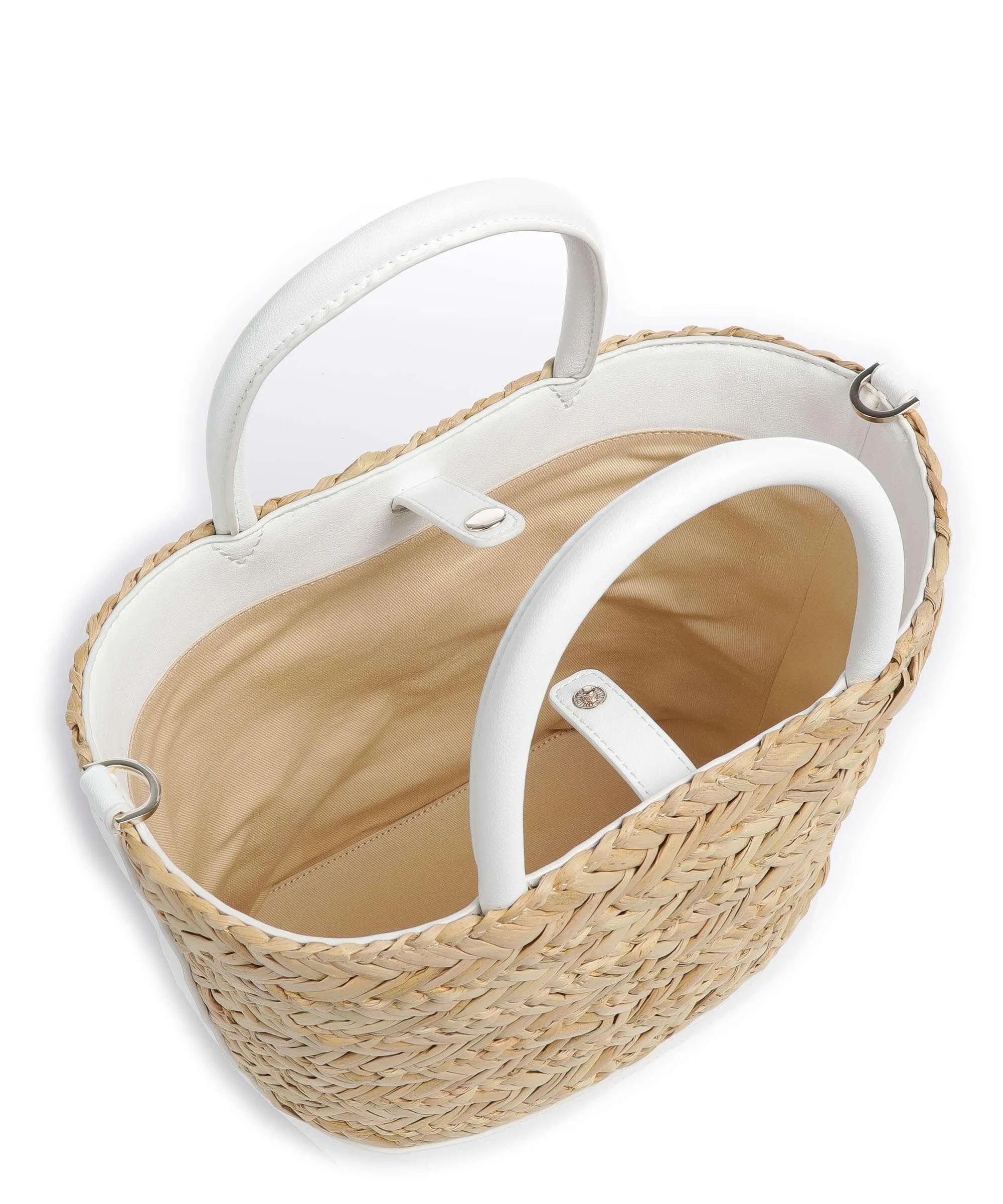  Ted Baker Ivelie Borsa a mano libro, pelle sintetica natura/bianco  