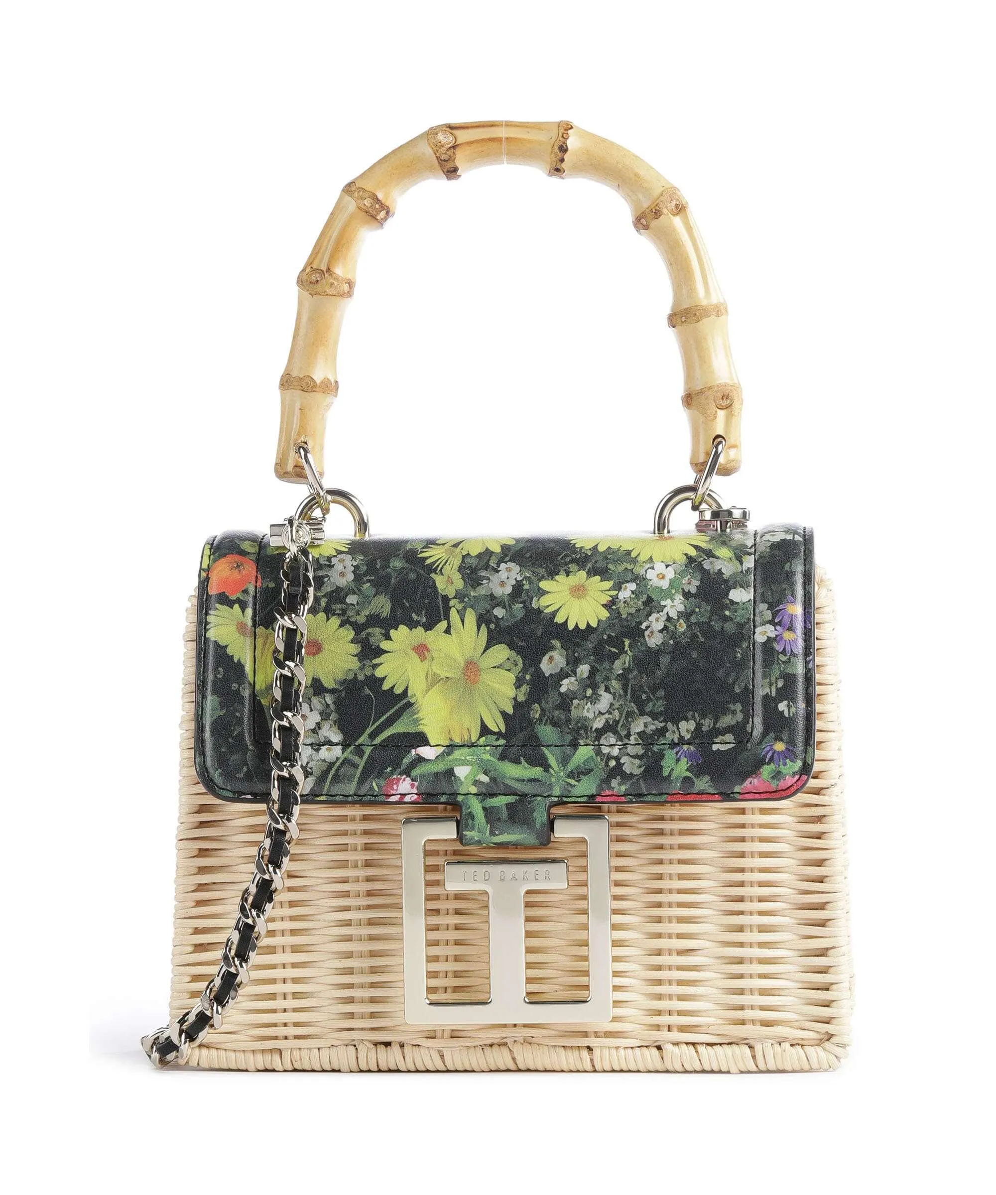  Ted Baker Jaysisa Borsa a tracolla rattan natura  