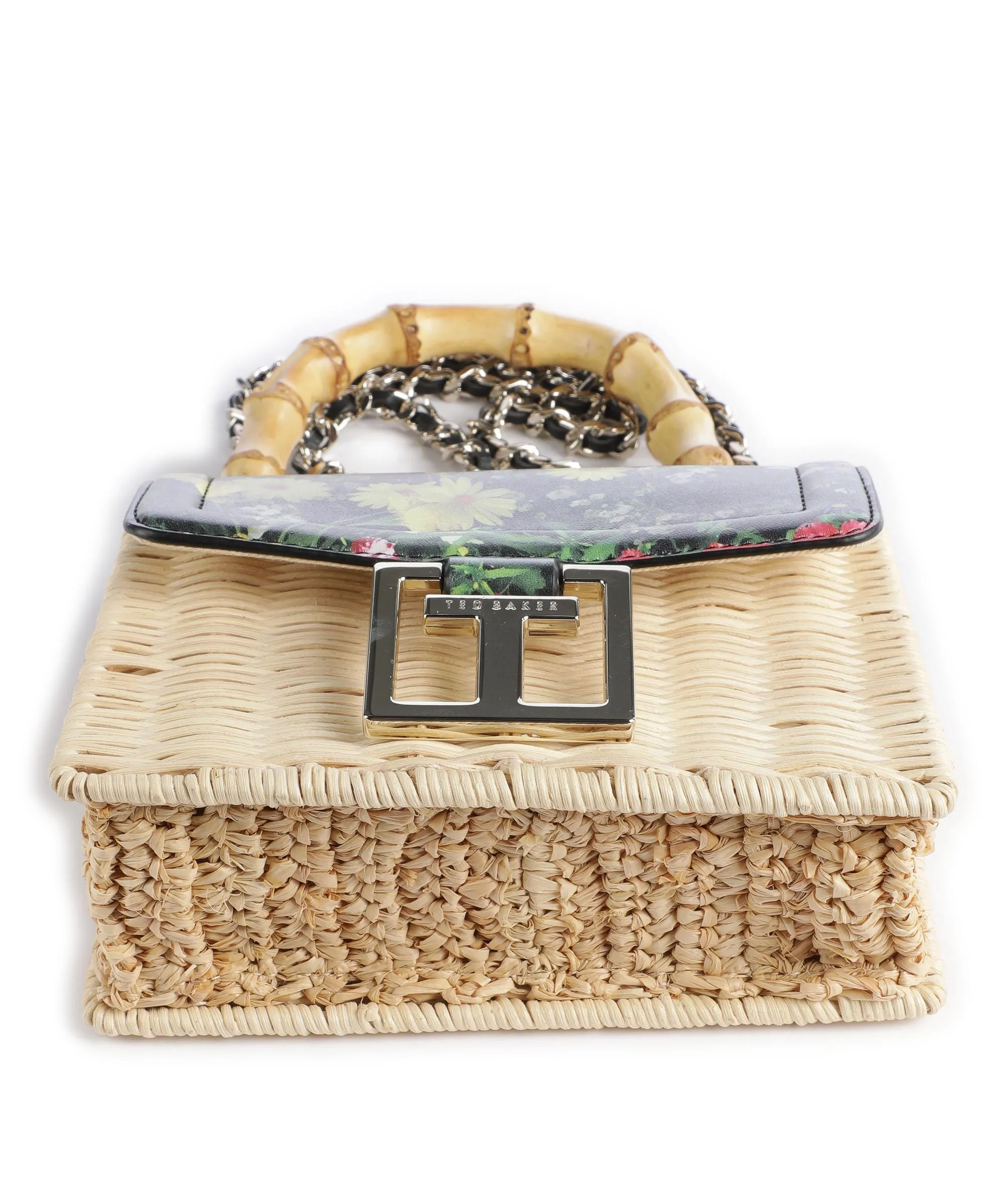  Ted Baker Jaysisa Borsa a tracolla rattan natura  