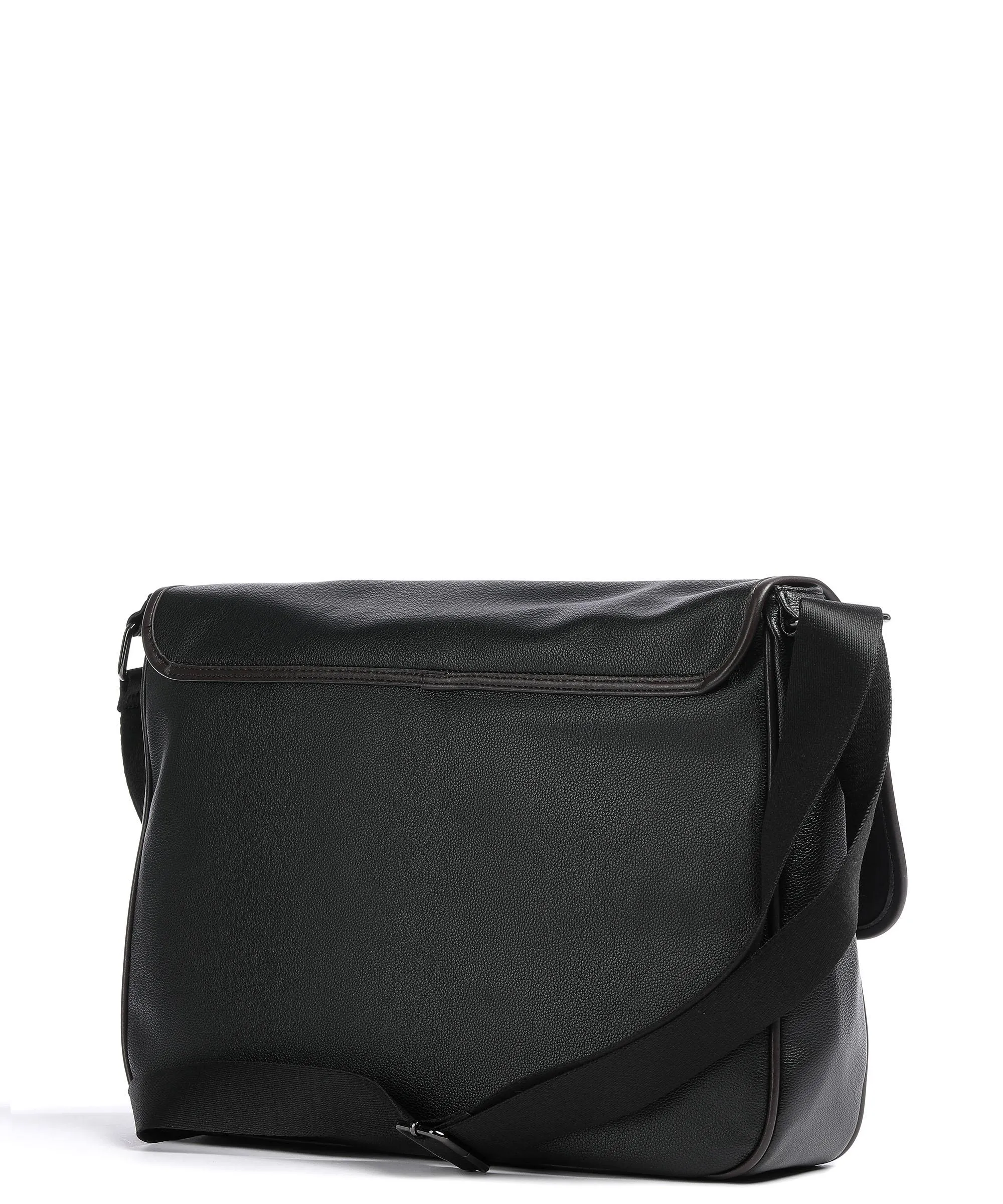  Ted Baker Josper Borsa messenger 14″ poliuretano riciclato nero  