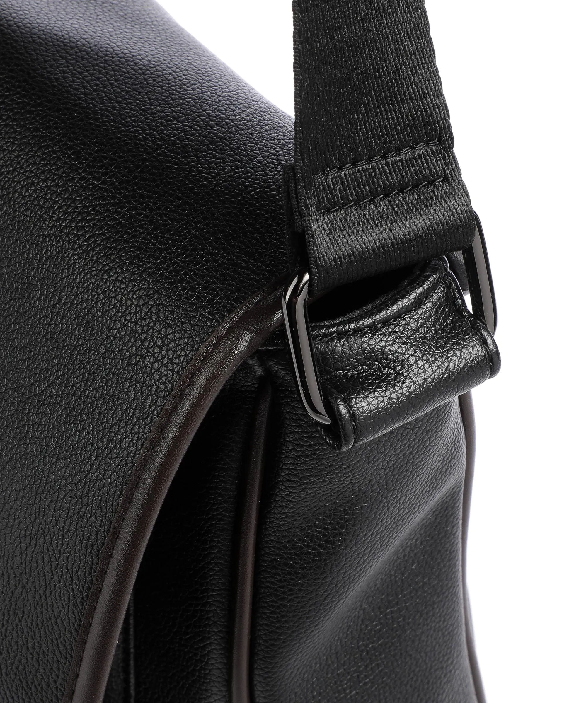  Ted Baker Josper Borsa messenger 14″ poliuretano riciclato nero  