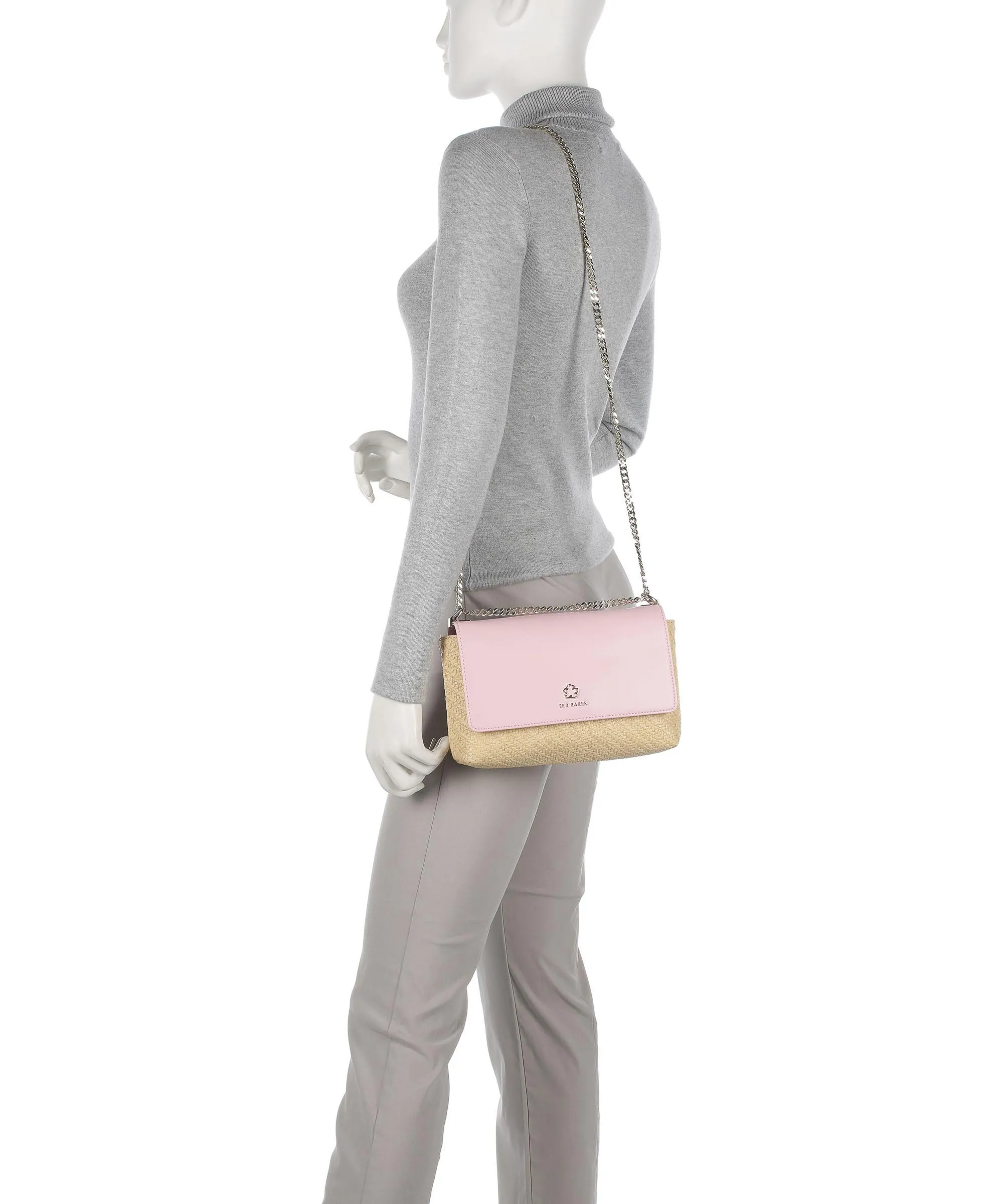  Ted Baker Magdie Borsa a tracolla polipropilene natura  