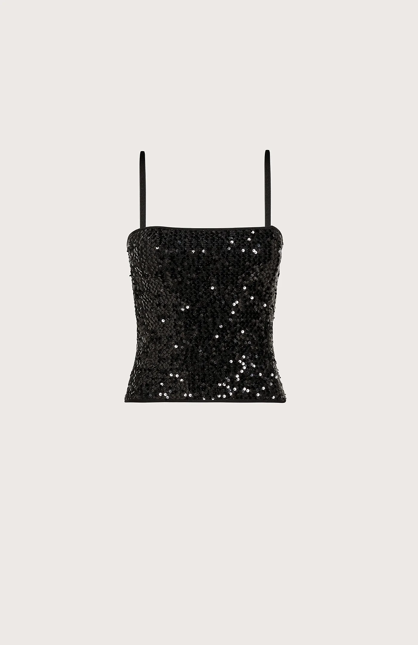 Top a fascia con paillette