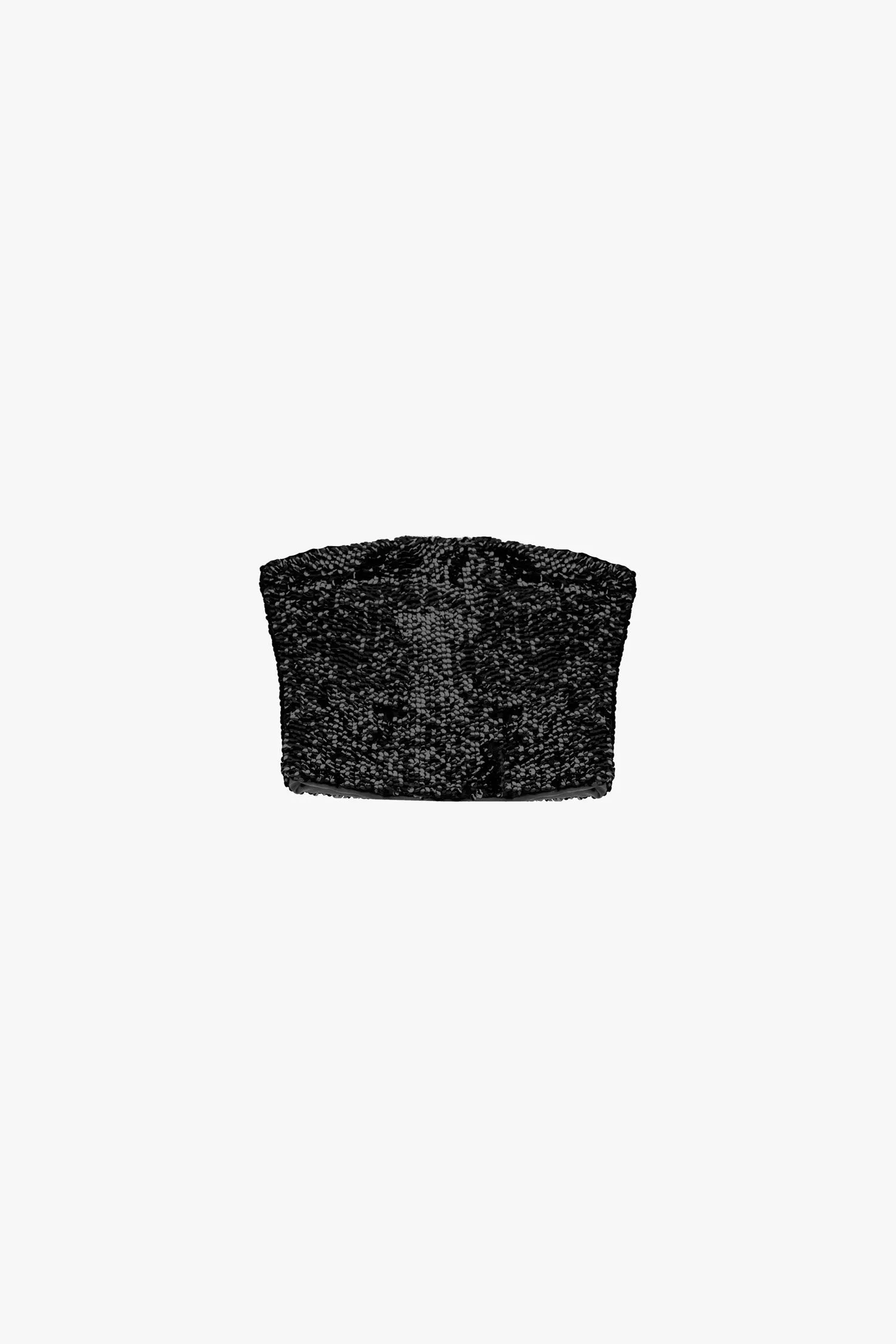  Top senza maniche con paillettes     