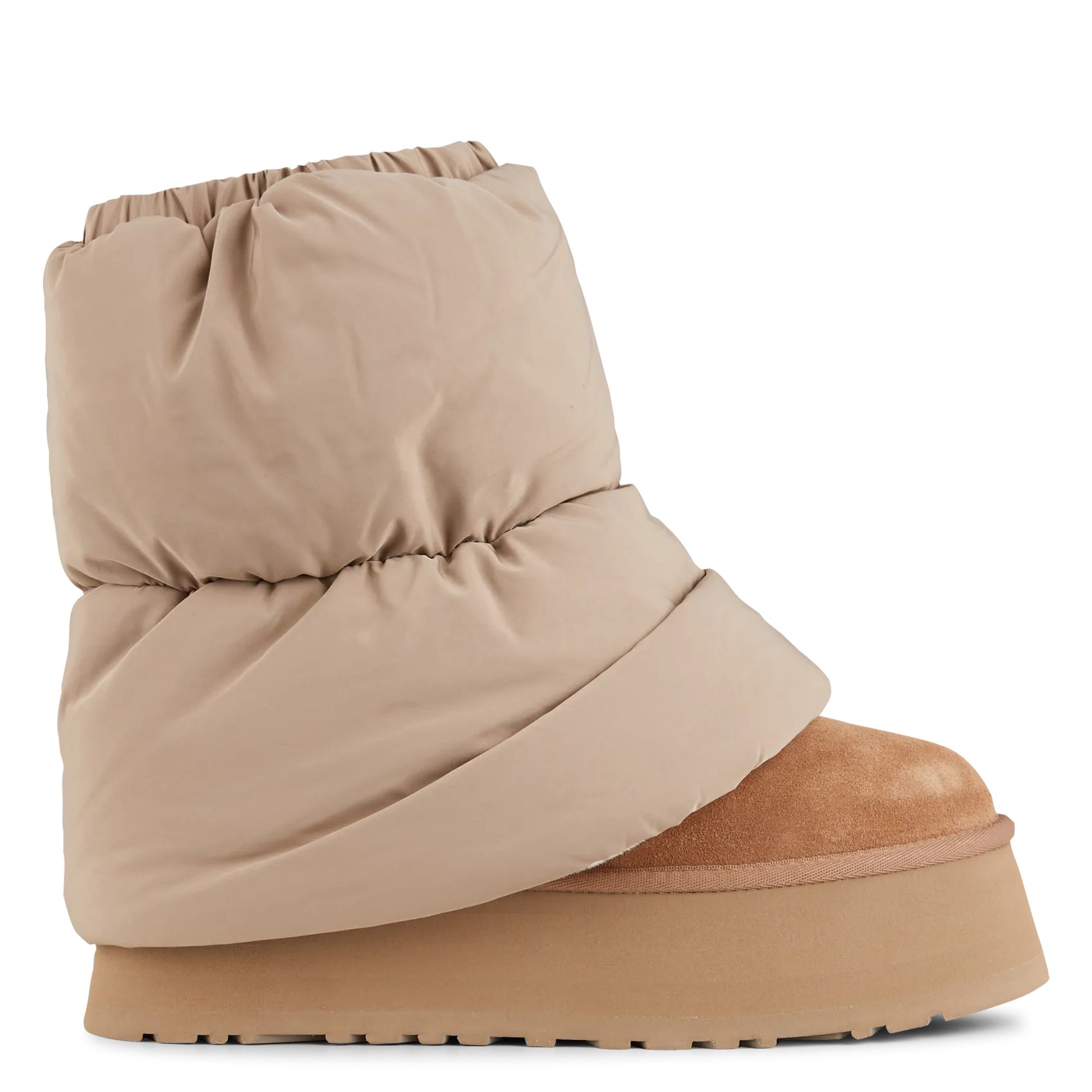  UGG   CLASSIC MINI DIPPER PUFFER - Stivali con ghette | Beige
