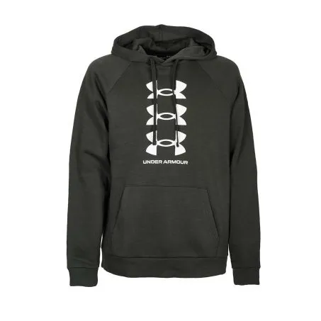 UNDER ARMOUR FELPA UA RIVAL MULTILOGO VERDE